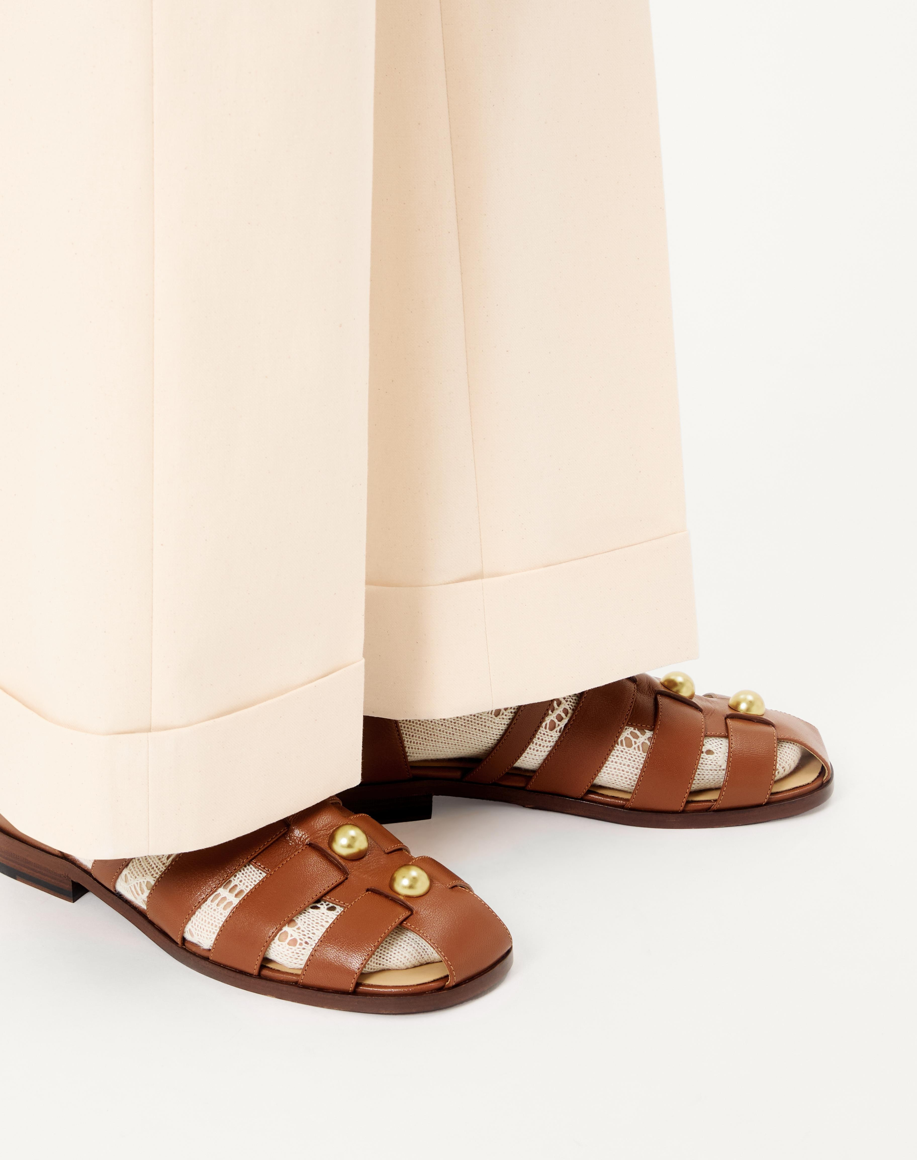 STUDSHIELD FISHERMAN CALFSKIN SANDAL - 2
