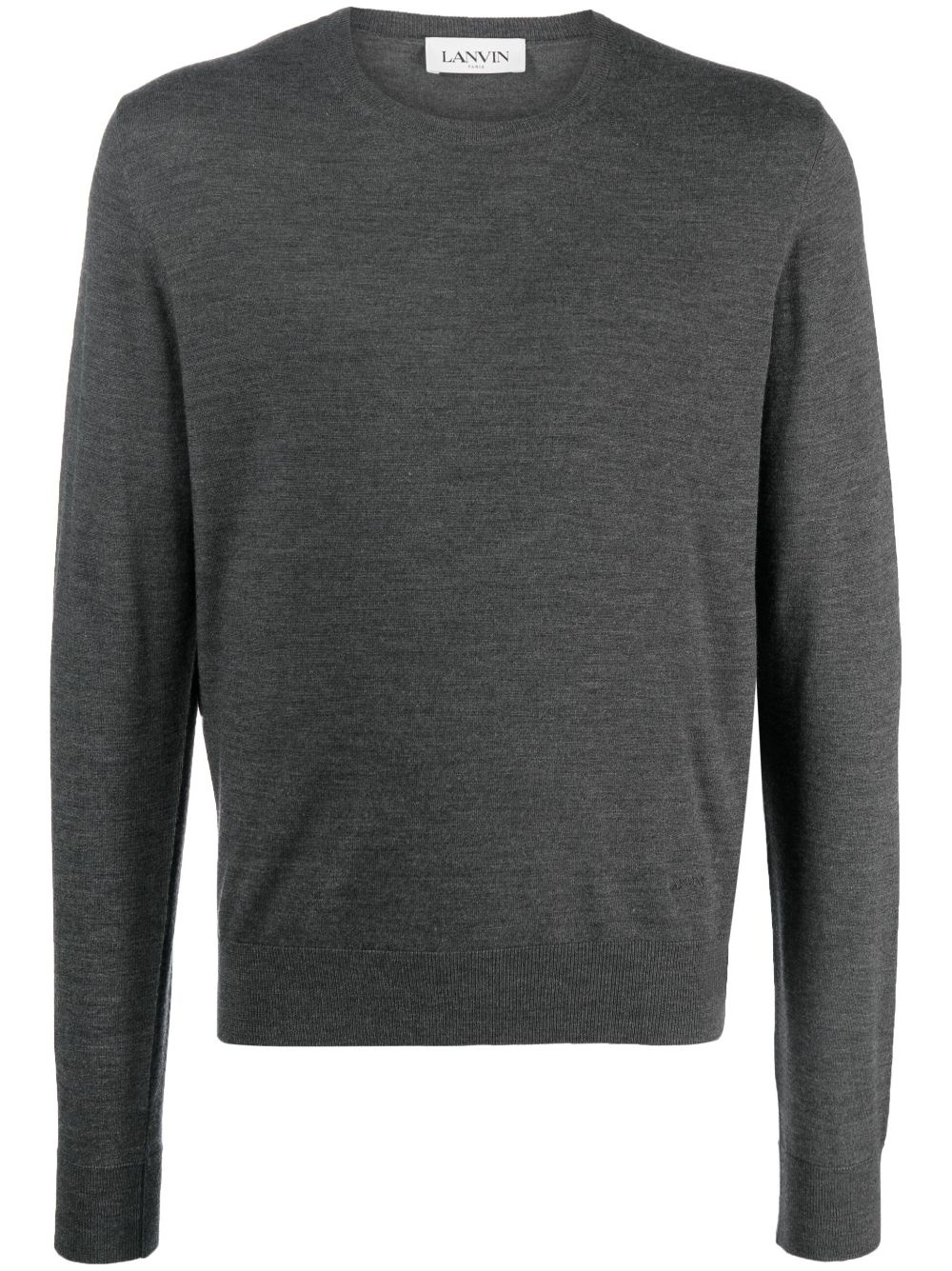 crew-neck merino jumper - 1