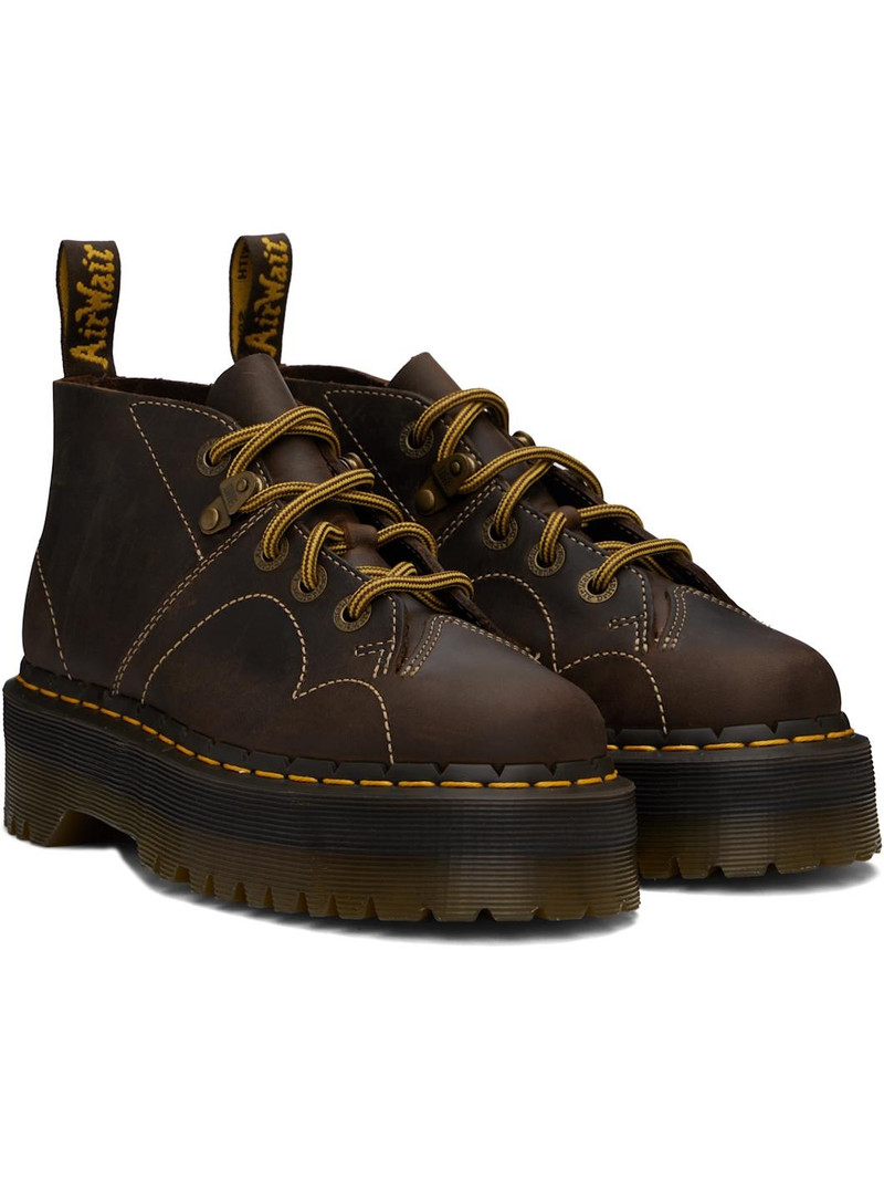 Brown Church Arc Platform Monkey Boots 4
