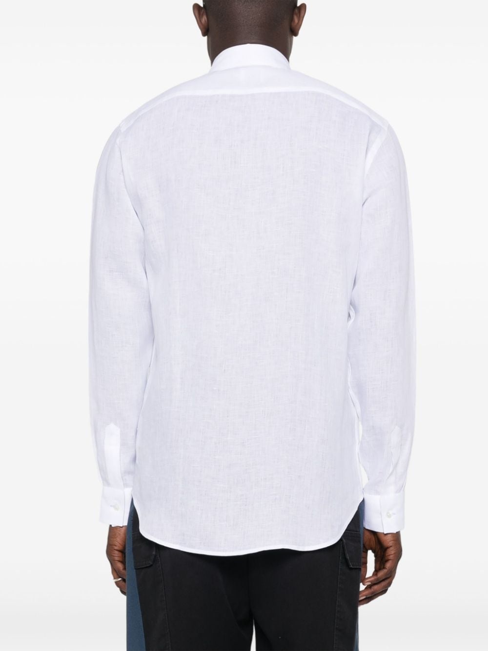 poplin linen shirt - 4