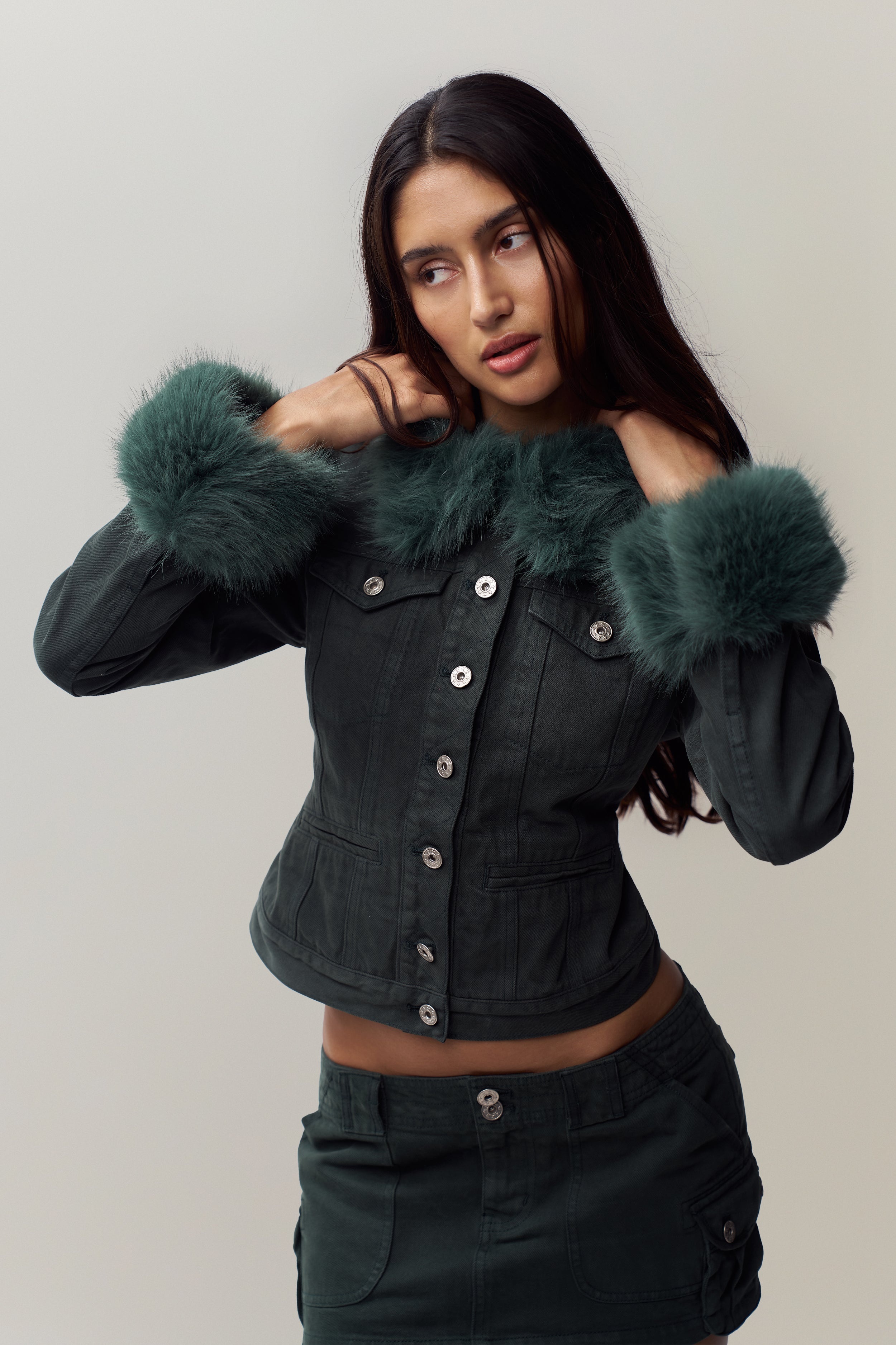 ARES FAUX FUR JACKET - 3