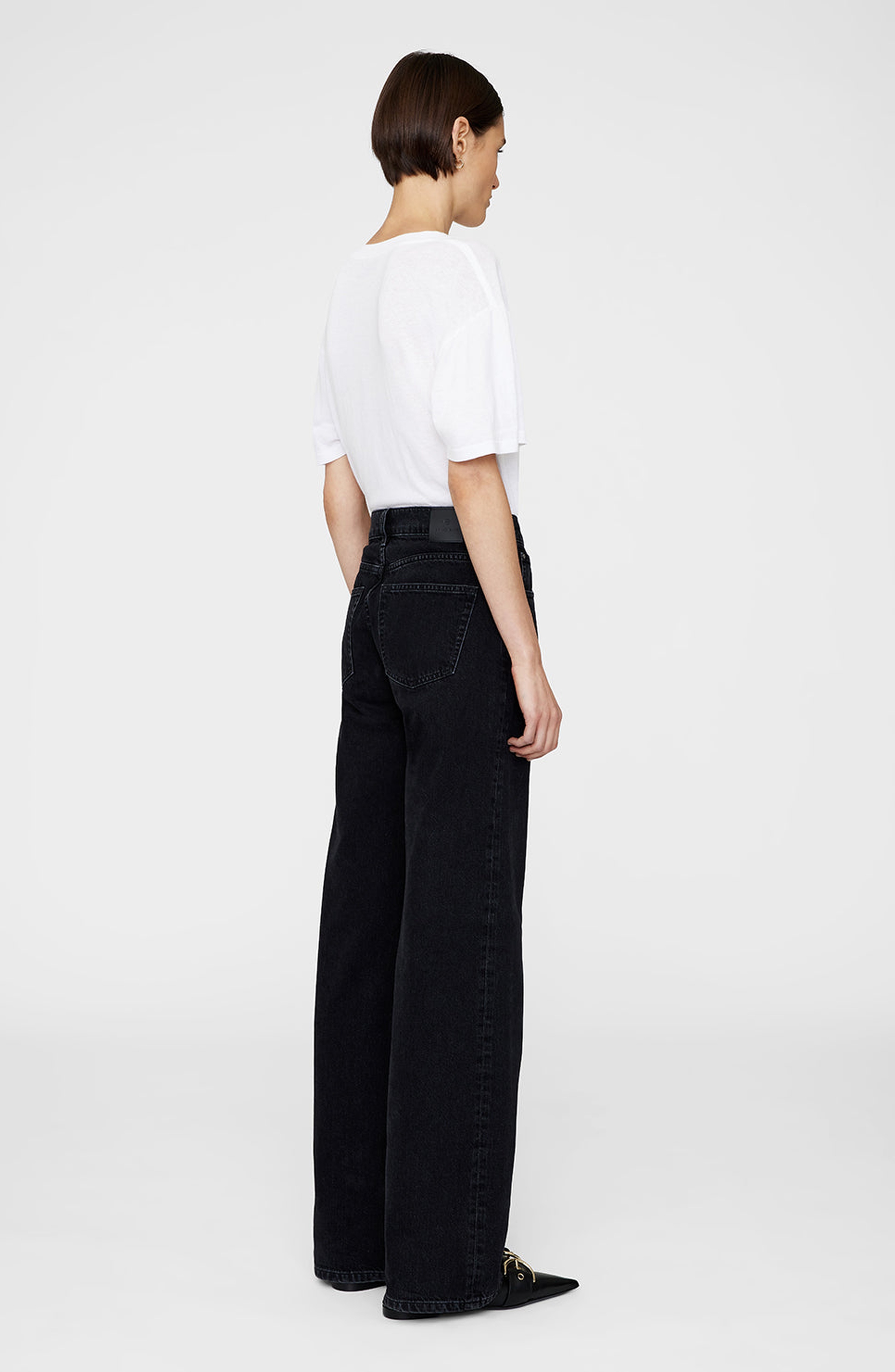 ANINE BING Hugh Jean in Vintage Black at Nordstrom - 2