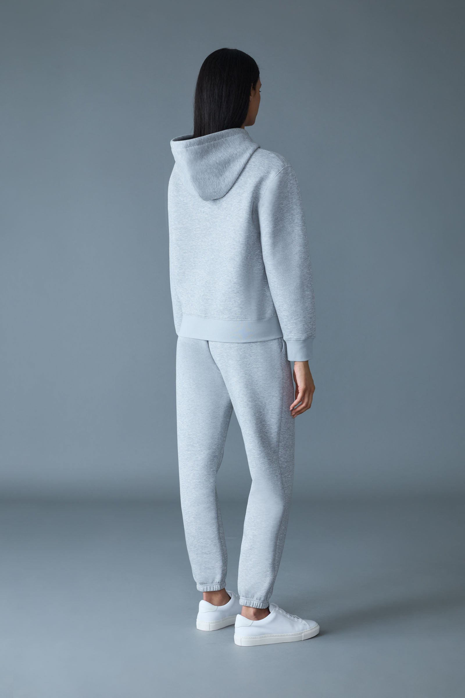 KRYSTIANA Double-face Jersey hoodie - 4