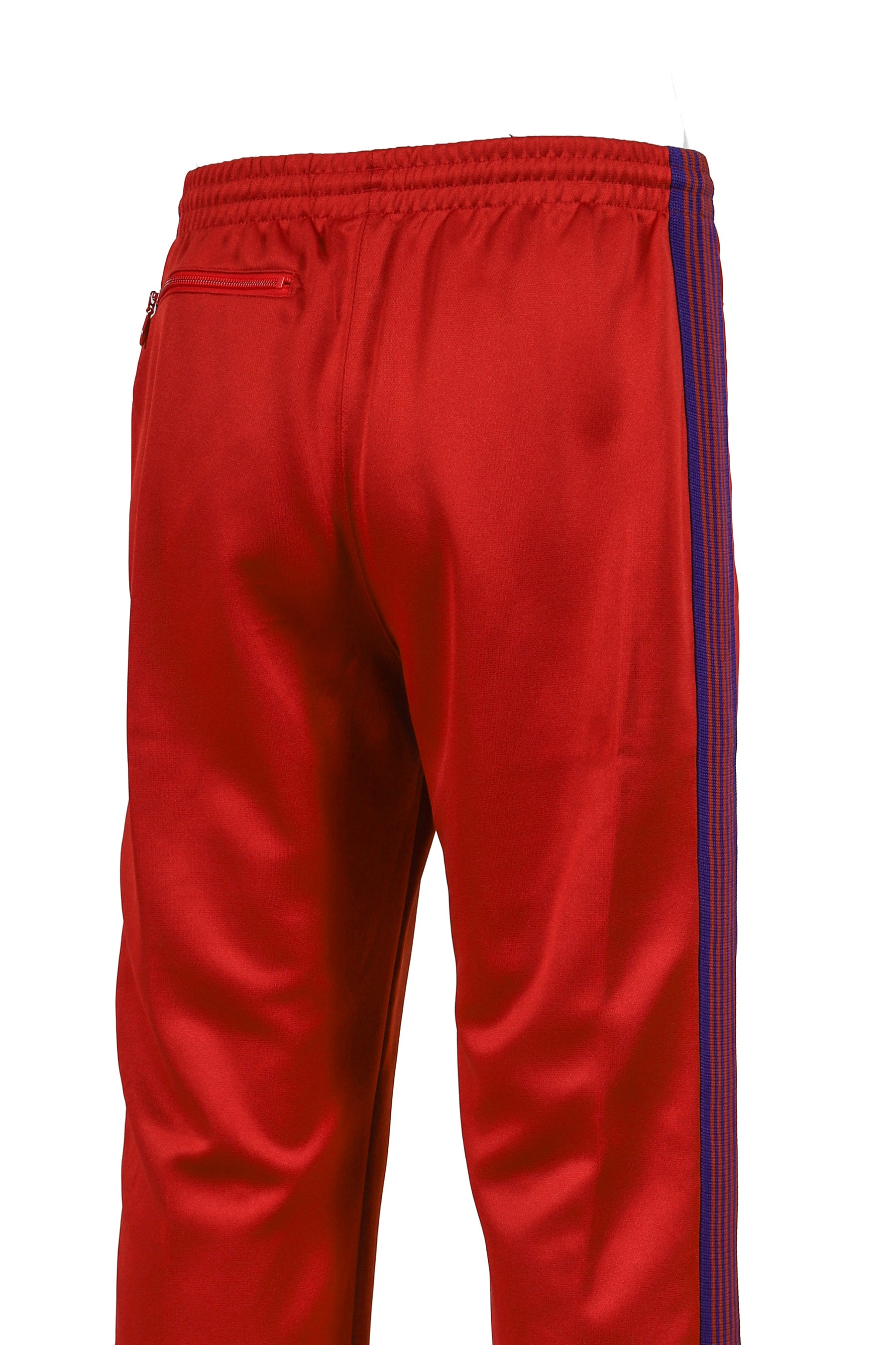 TRACK PANT - POLY SMOOTH / RED - 7