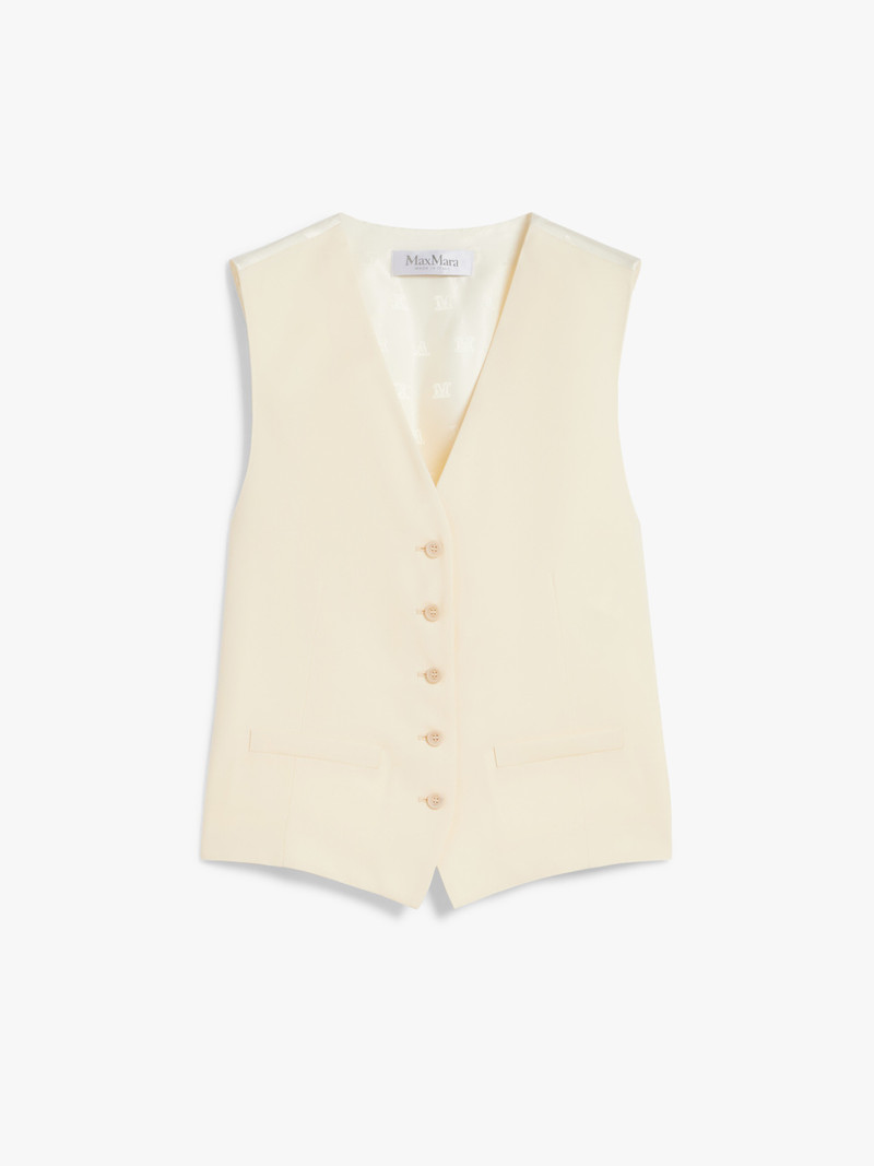 ZUAI Wool canvas waistcoat - 1
