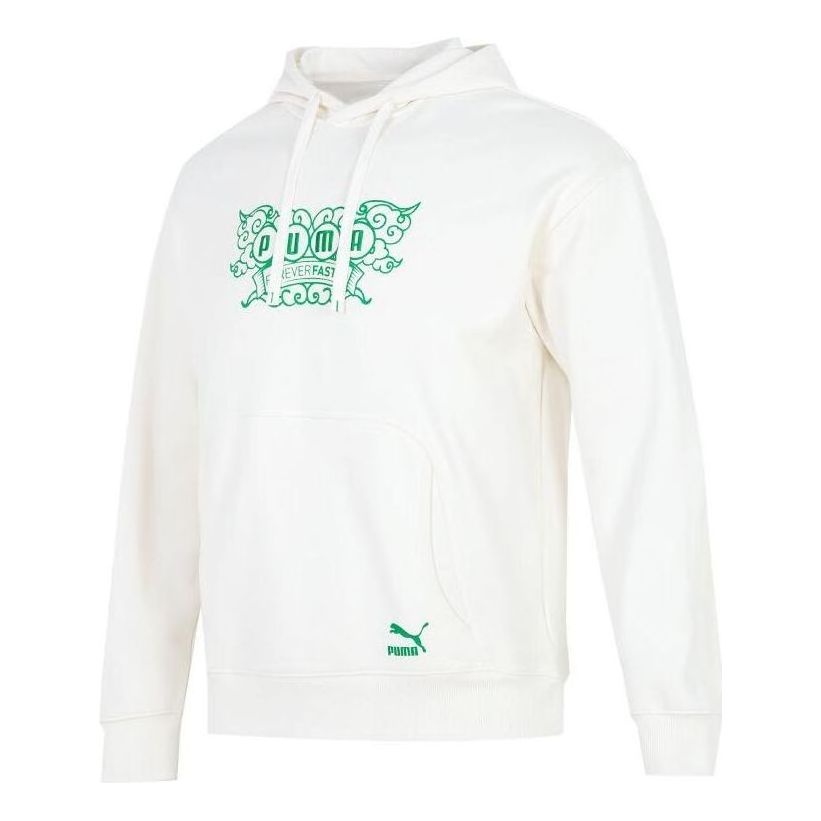 PUMA Das CC Graphic Crew Sweater 'White' 539909-93 - 1