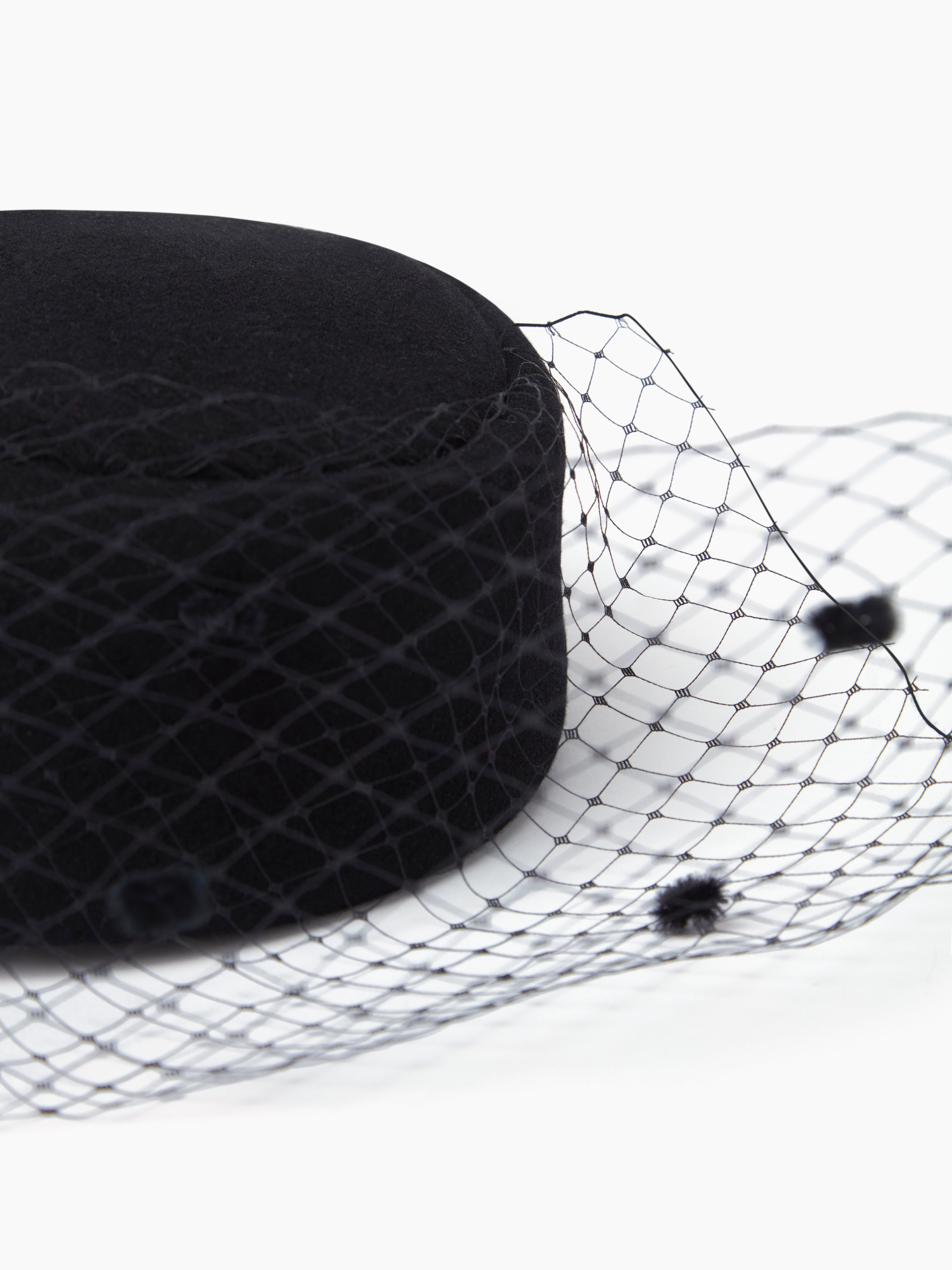 PILLBOX HAT WITH VEIL - 2