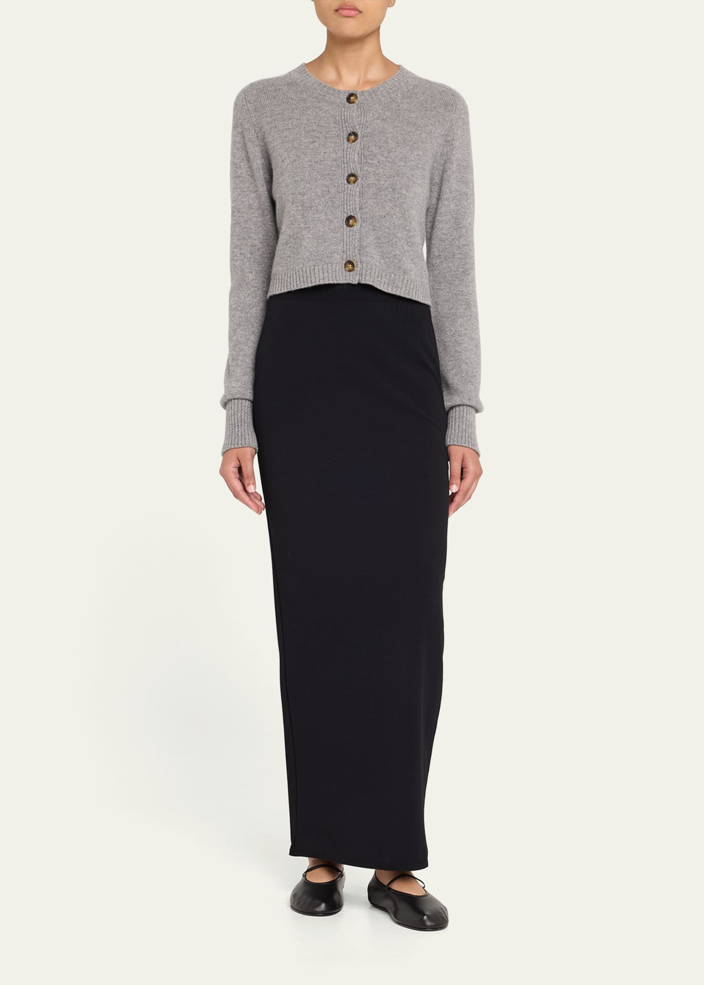 Zephir Cashmere Crop Cardigan - 2