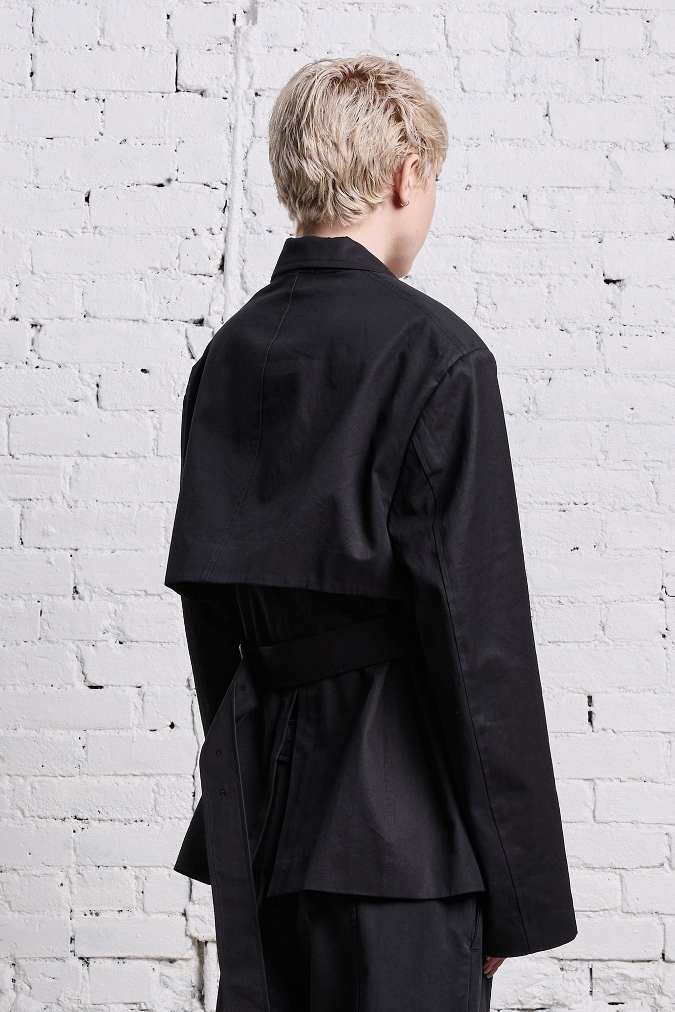 TRENCH VENT BLAZER - BLACK - 7