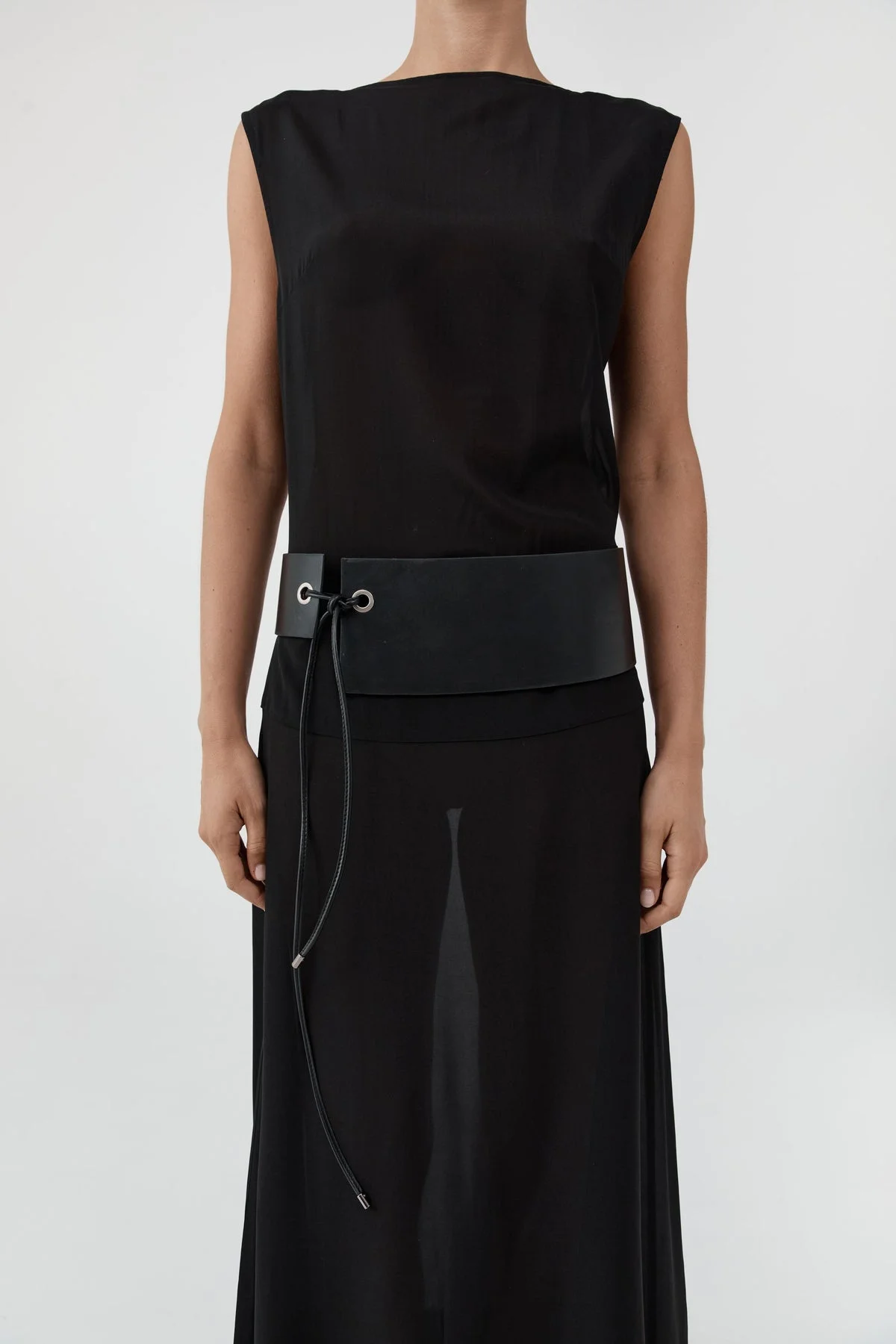 Asymmetric Belt - Black - 1