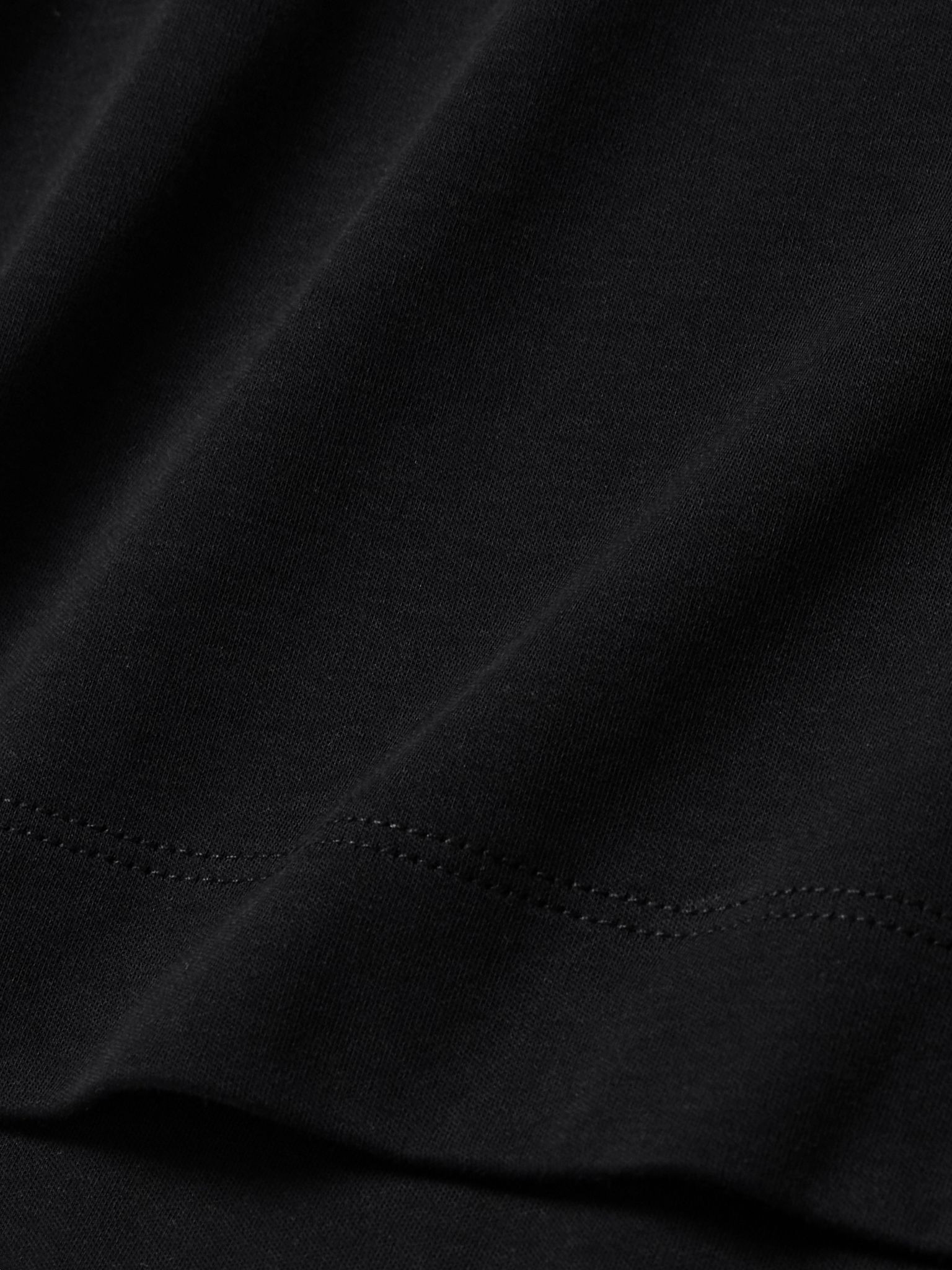 Cotton-Jersey T-Shirt Black - 5