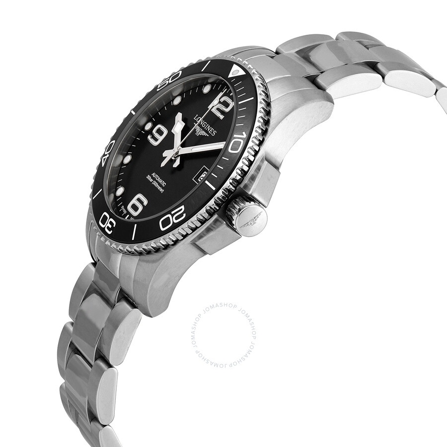 Pre-owned Longines HydroConquest Automatic Black Dial Men's Watch L37814566 - 2