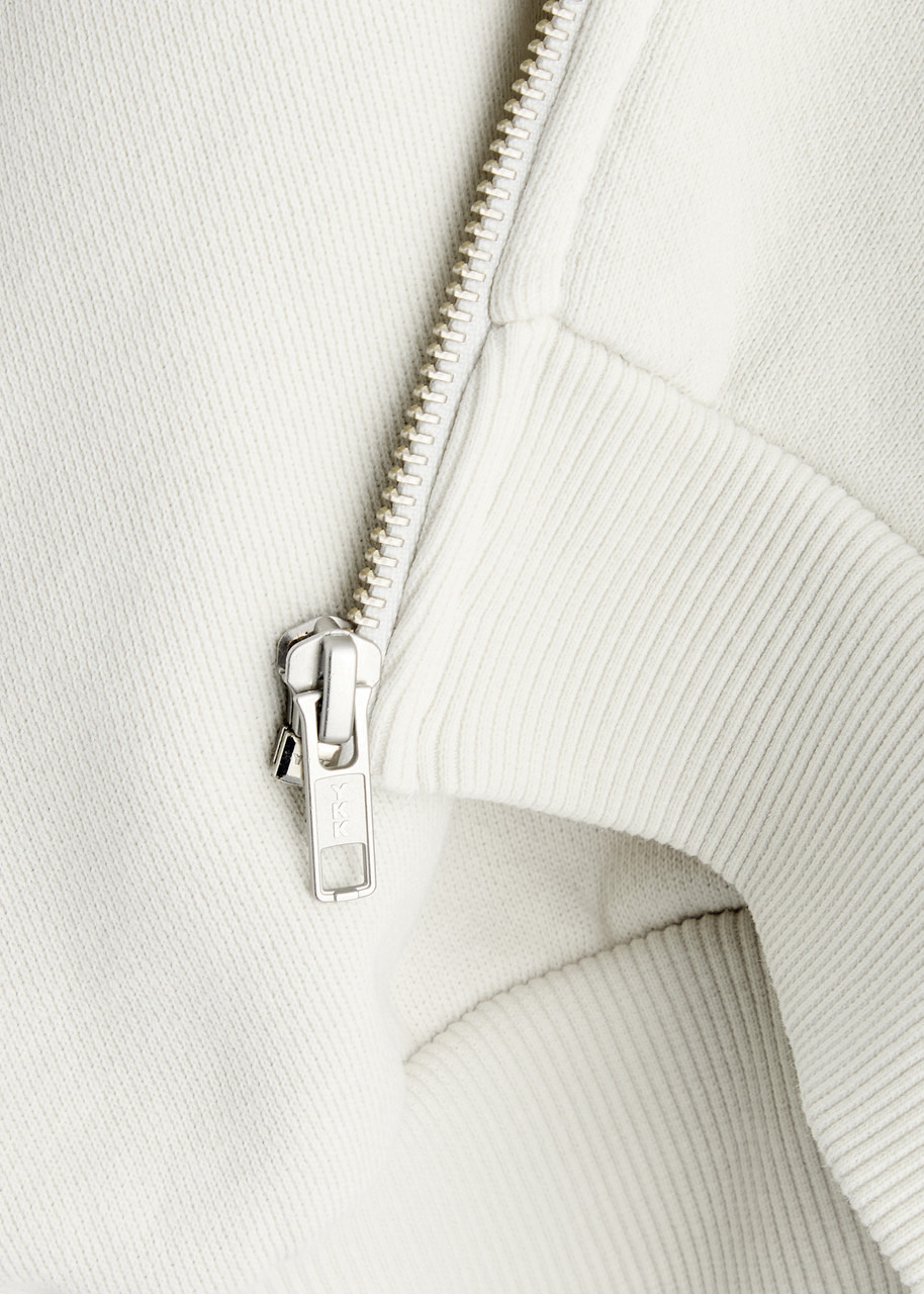 Entire Studios Cropped Hooded Cotton Sweatshirt - 5