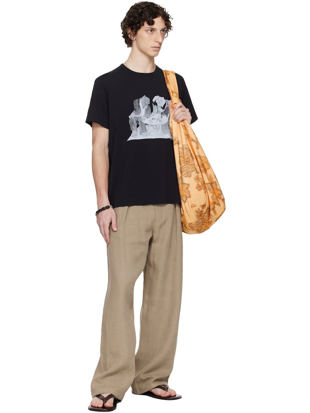 emporio armani×ourlegacy PRIMO T-SHIRT OUR LEGACY: WORK SHOP Emporio Armani Black Primo T-shirt