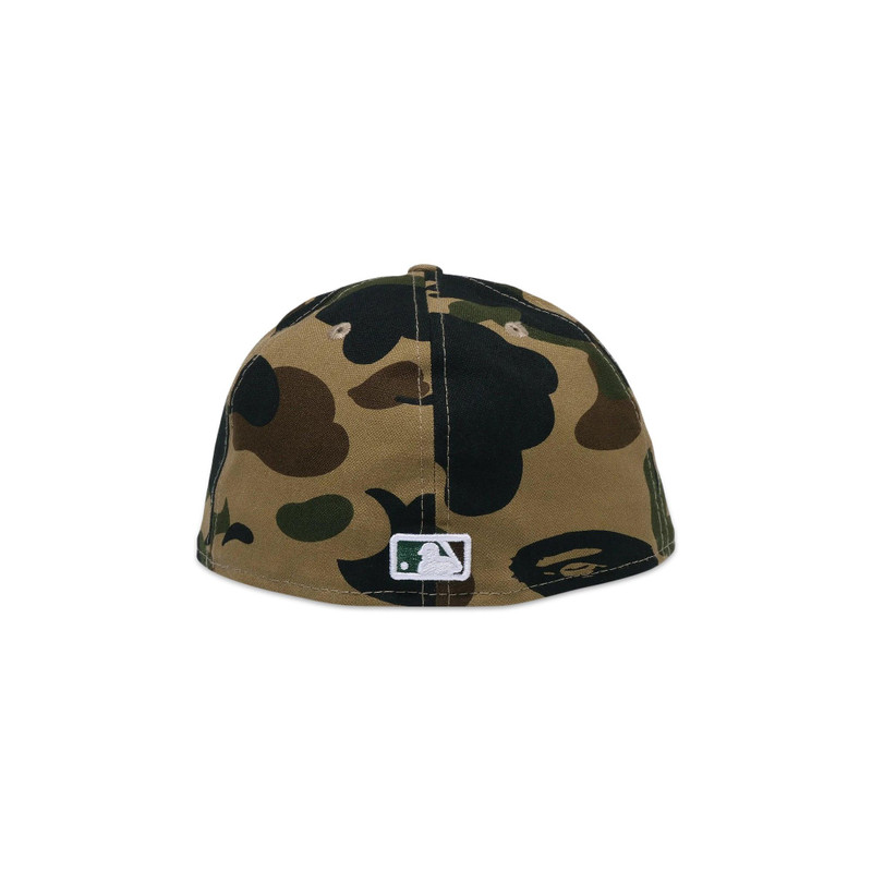 A BATHING APE® BAPE x MLB x New Era Los Angeles Angels 59FIFTY Cap 'Green' outlook