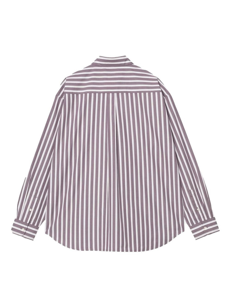 Malden striped-pattern shirt 3