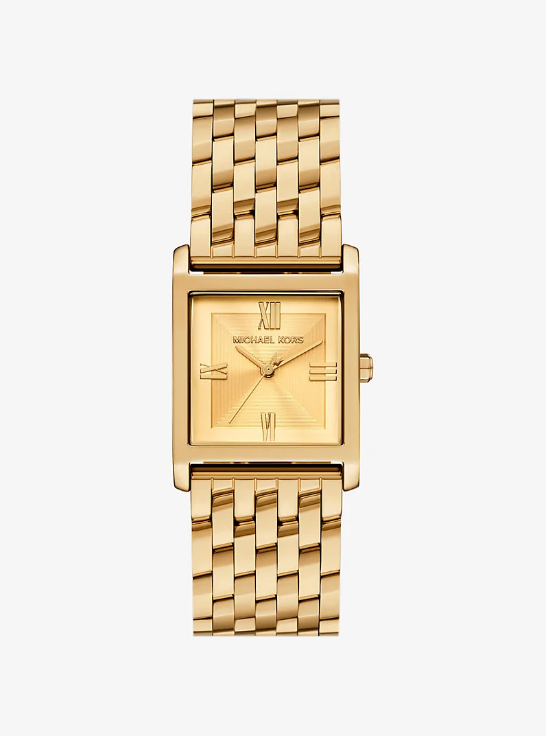 Petite Georgie Gold-Tone Watch - 1