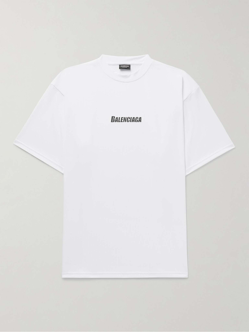 Logo-Print Mesh Swim T-Shirt - 1