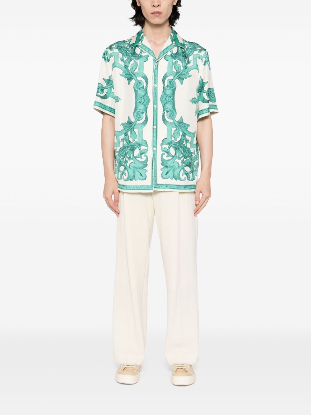 graphic-printed shirt - 2