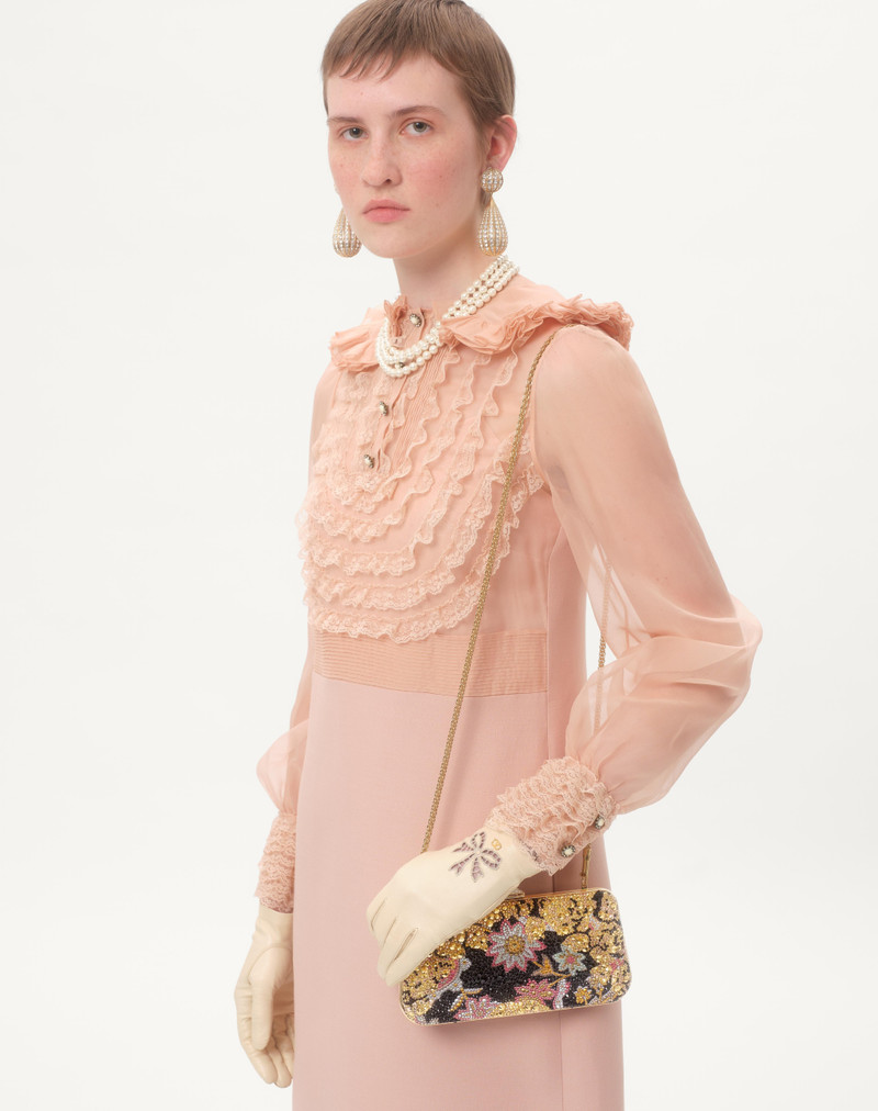 CARRY SECRETS MINAUDIERE WITH RHINESTONES APRES L'HIVER MOTIF 7