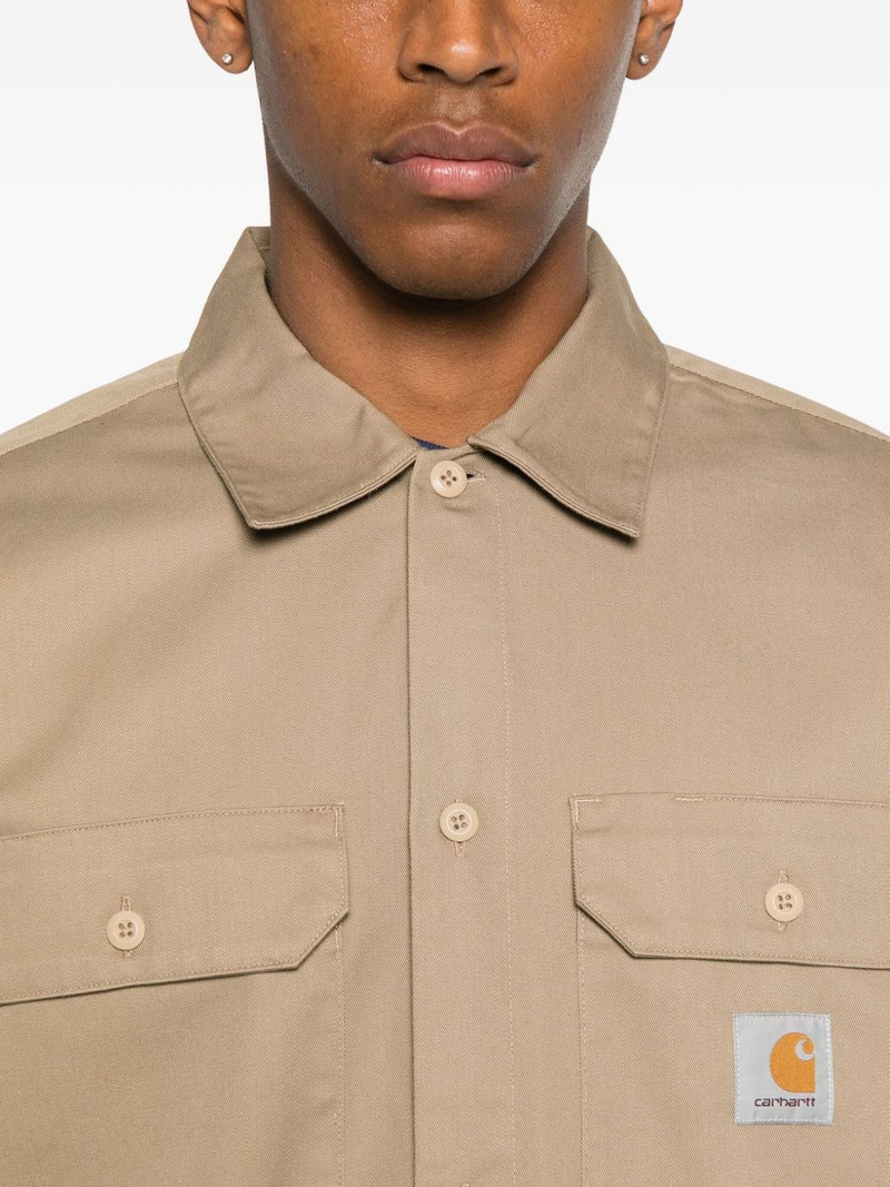 logo-patch shirt 5