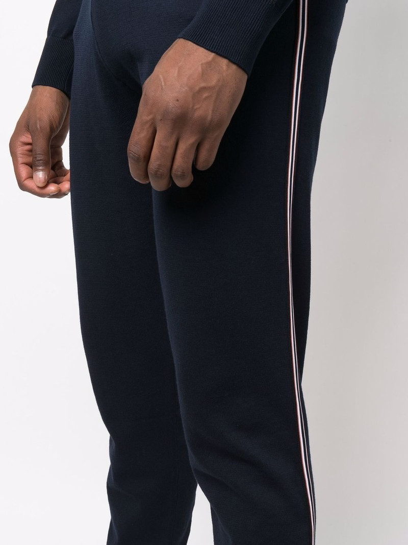 slim-cut track pants 5