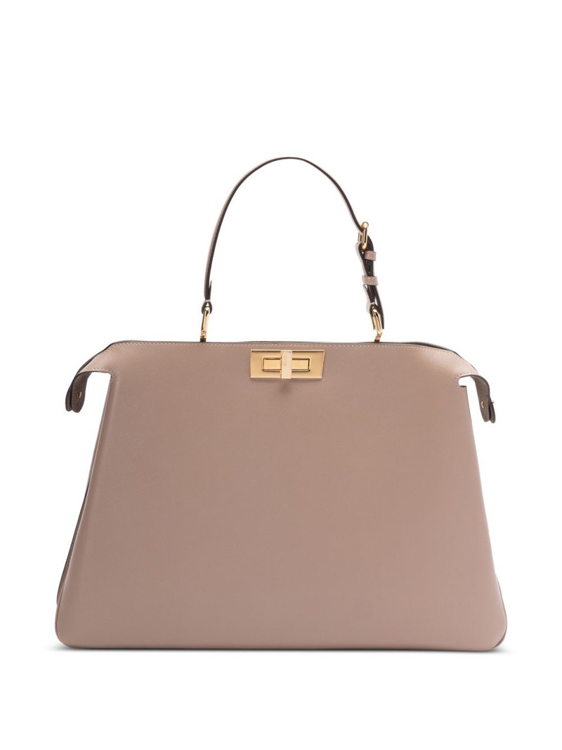 FENDI Dove Grey Peekaboo Soft Large Bag outlook