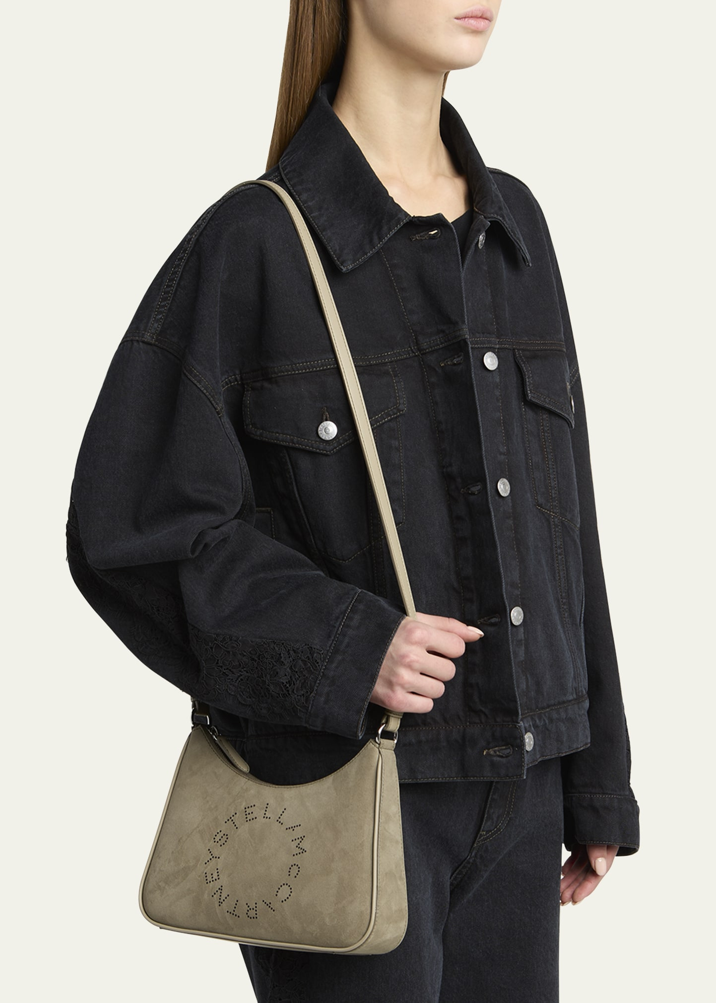 Alter Suede Piped Hobo Bag - 2