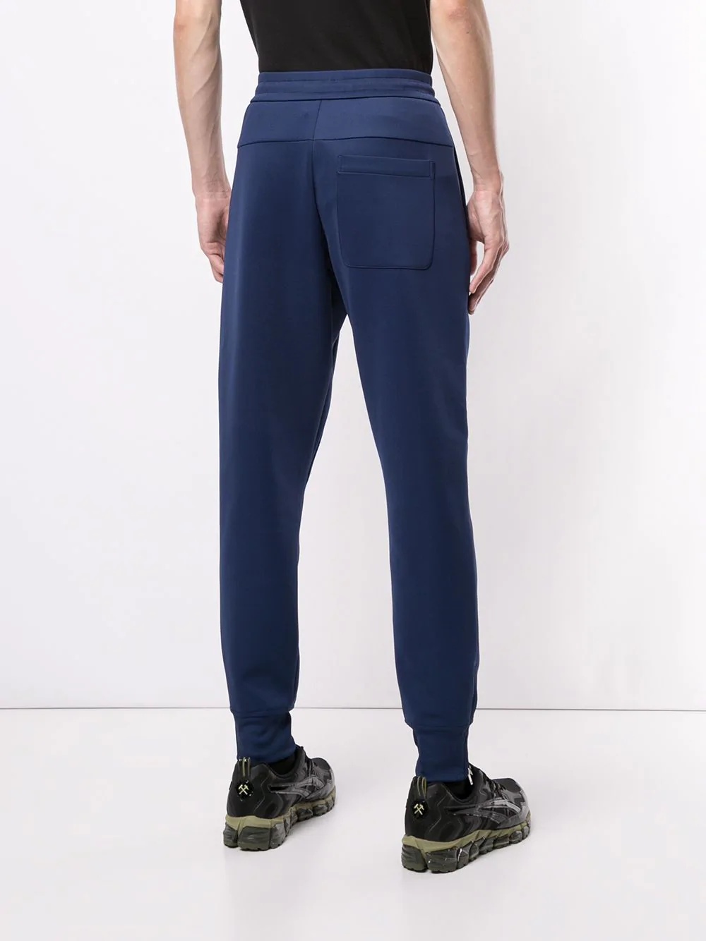 drawstring-waist track pants - 4