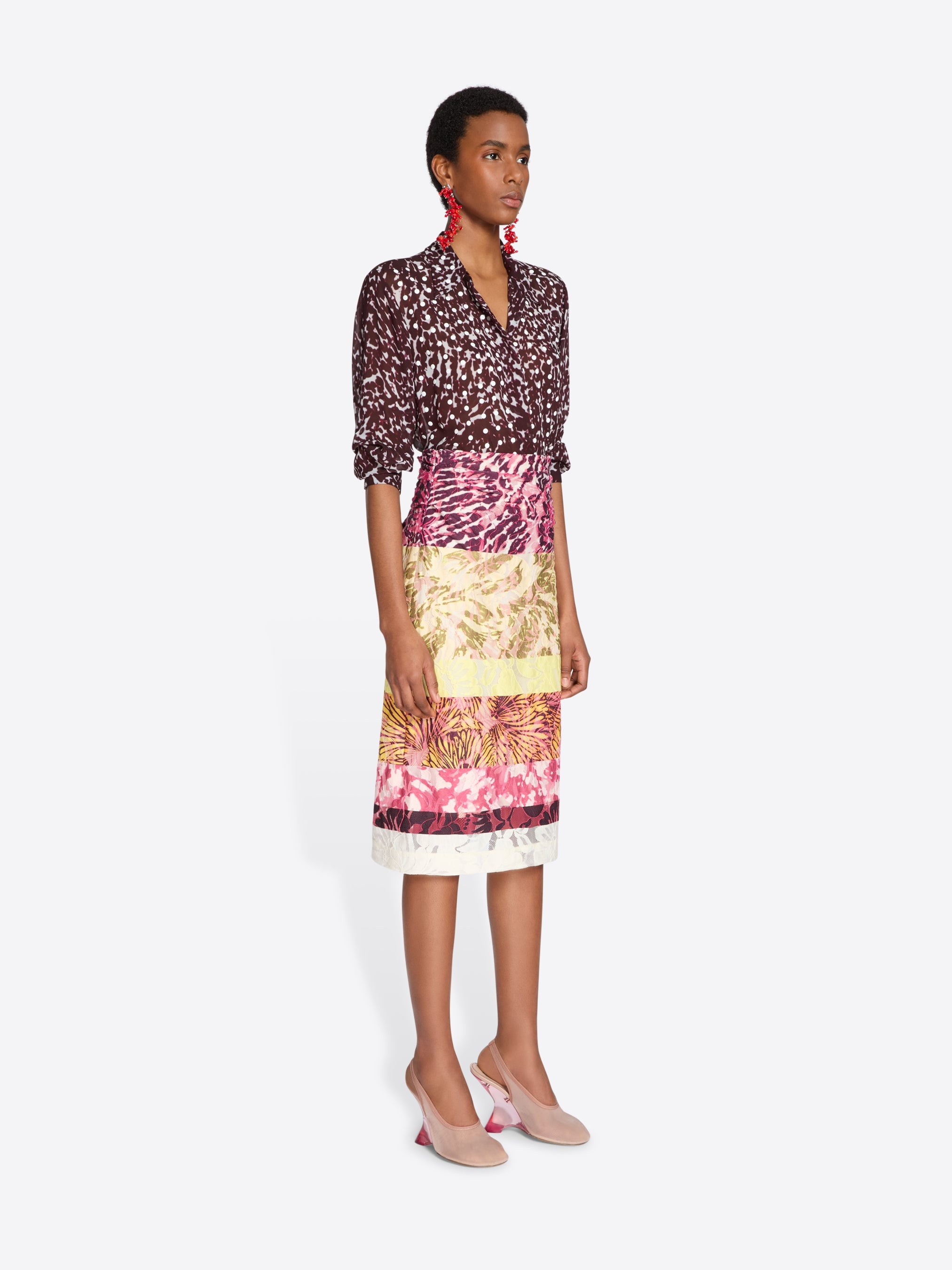 PRINTED SKIRT - 3