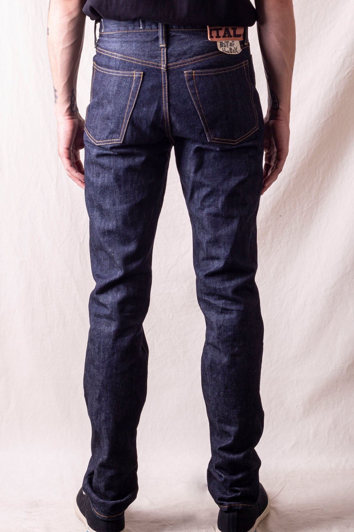 14oz Denim 5P Stone Jeans - 2