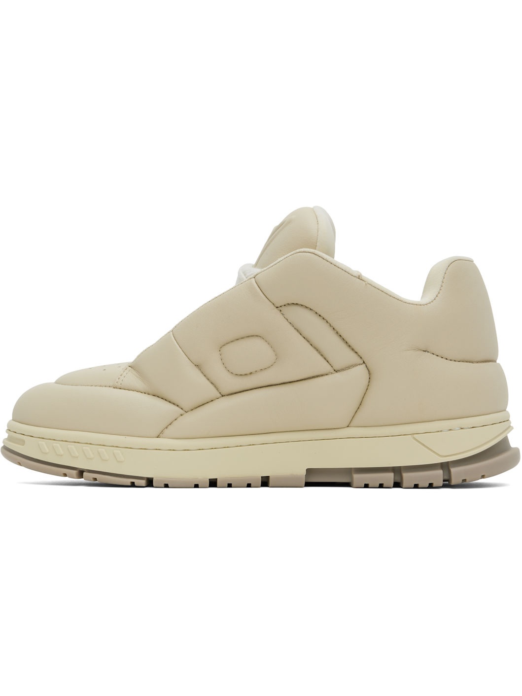 Beige Area Puff Puff Sneakers - 3
