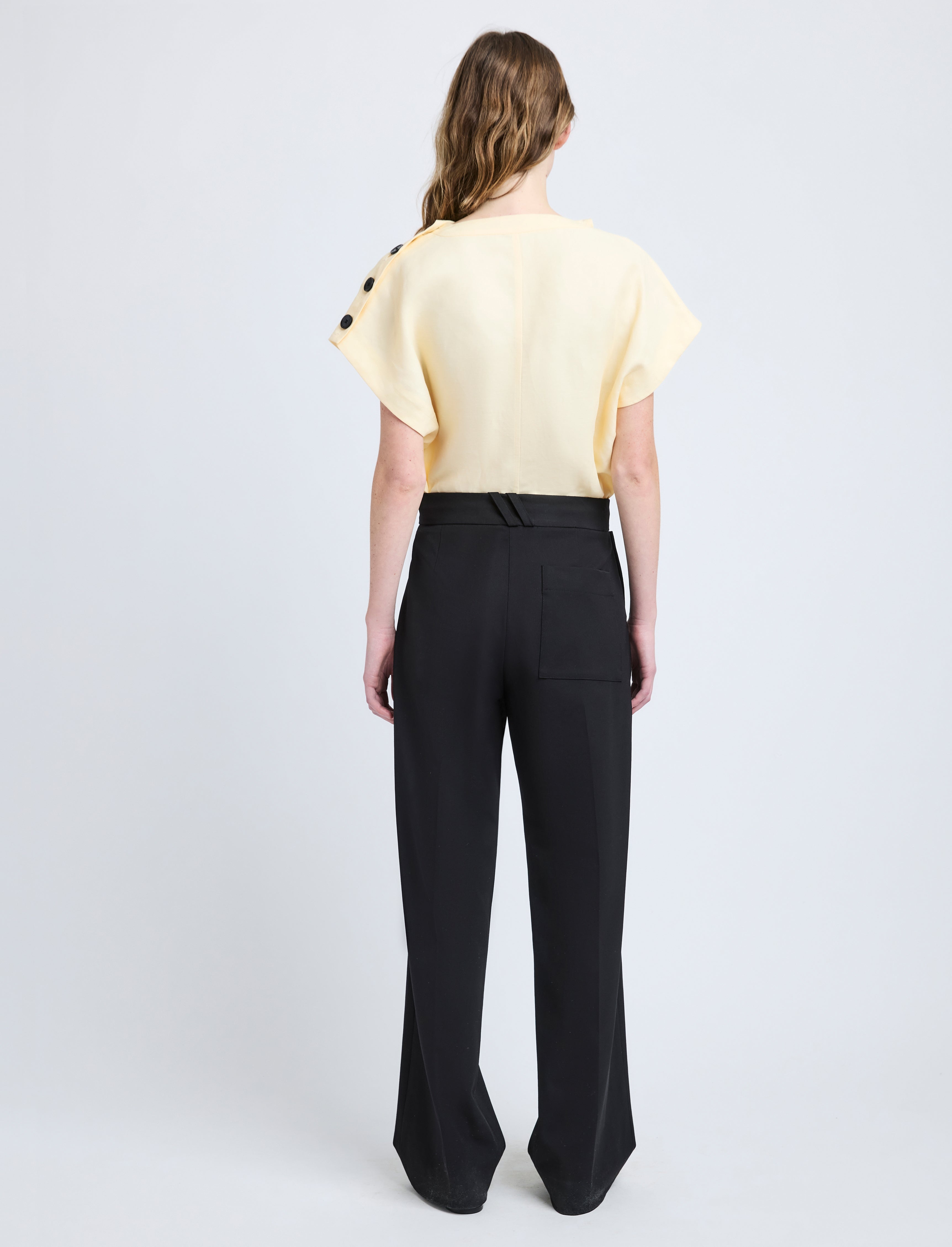 Zion Top in Linen Viscose - 5