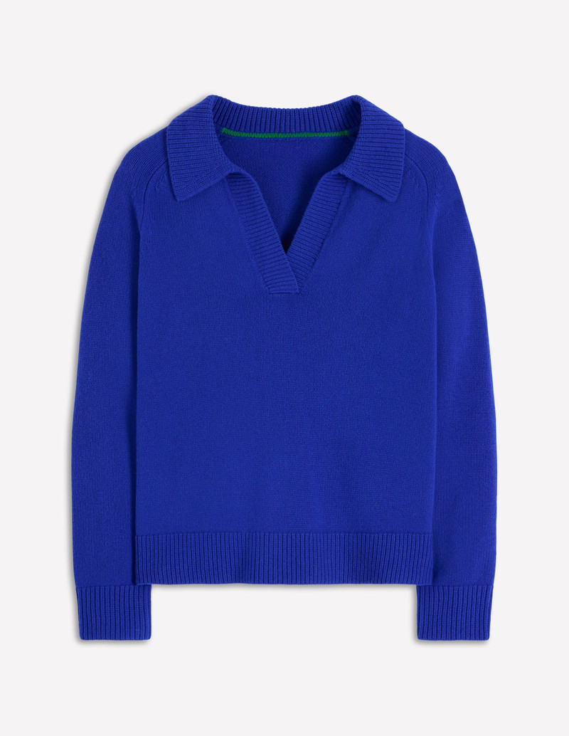 Marion Merino Henley Sweater-Blue Heron 8