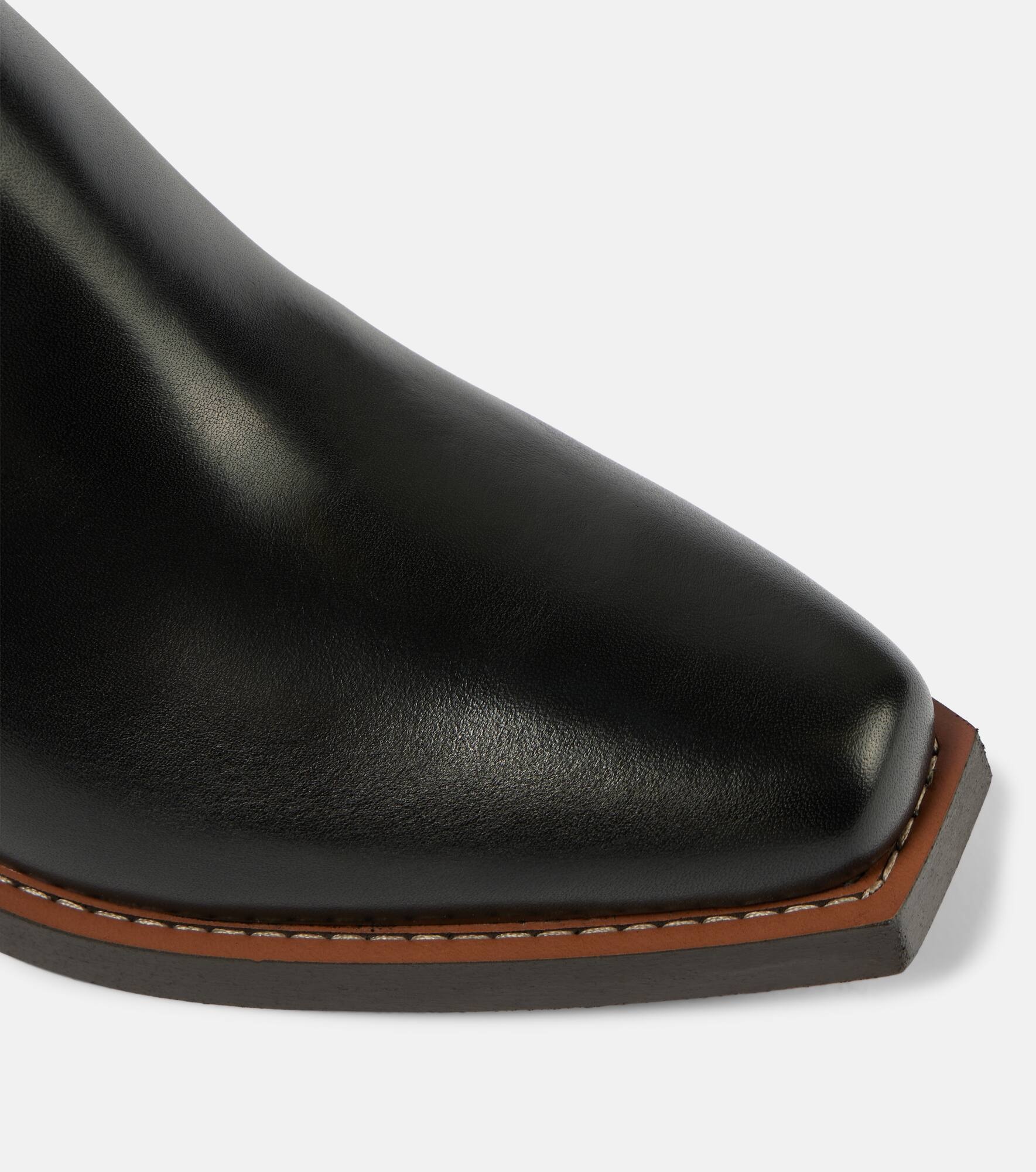 Western Touch leather Chelsea boots - 6