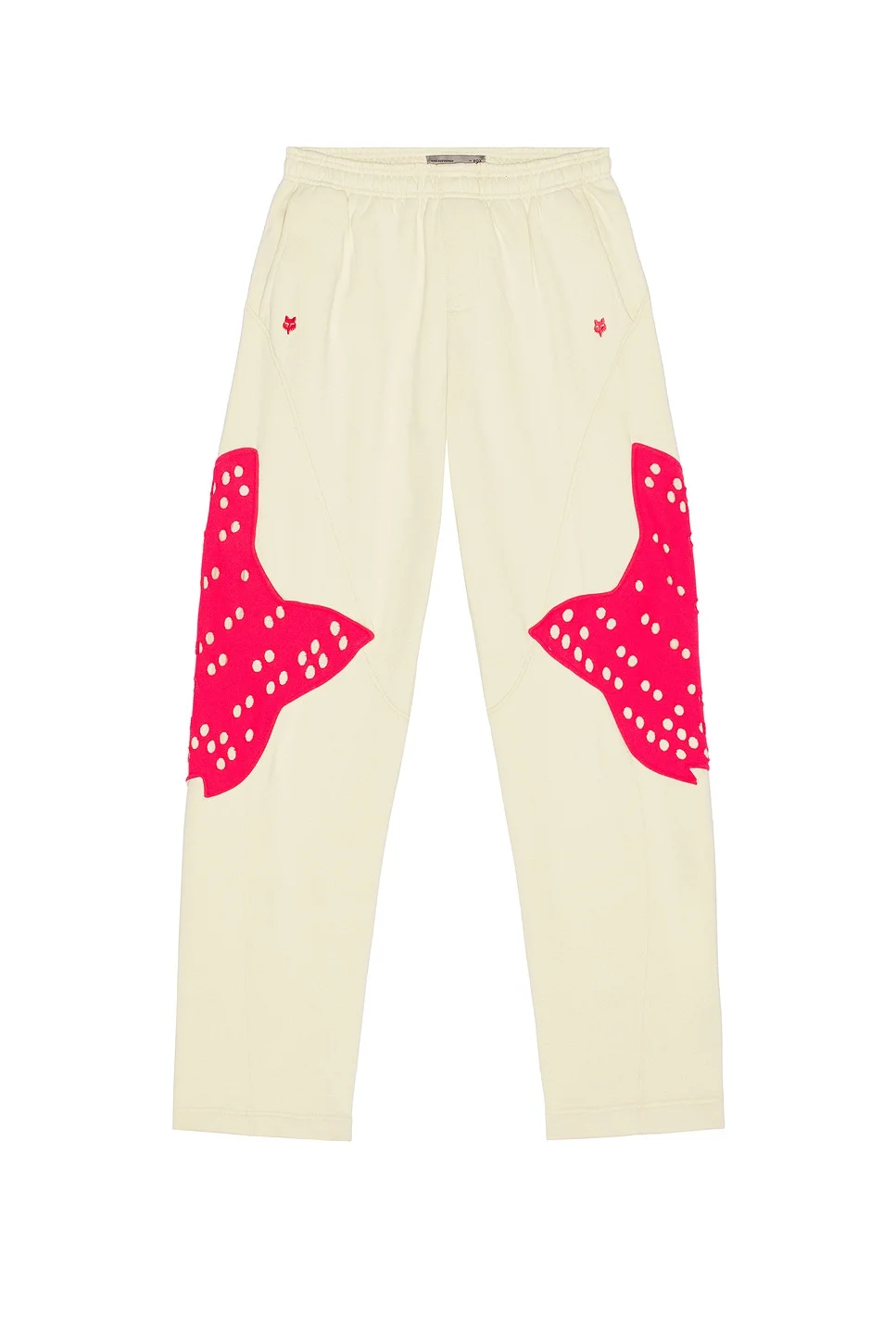 Perforated Fleece Jogger - 1