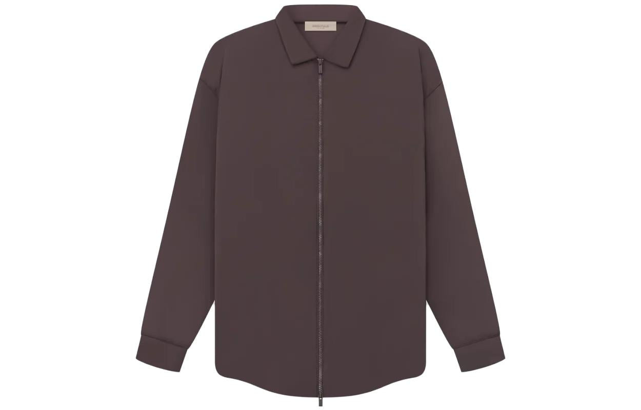 Fear of God Essentials SS23 Filled Nylon Jacket 'Plum' FOG-SS23-072 - 2