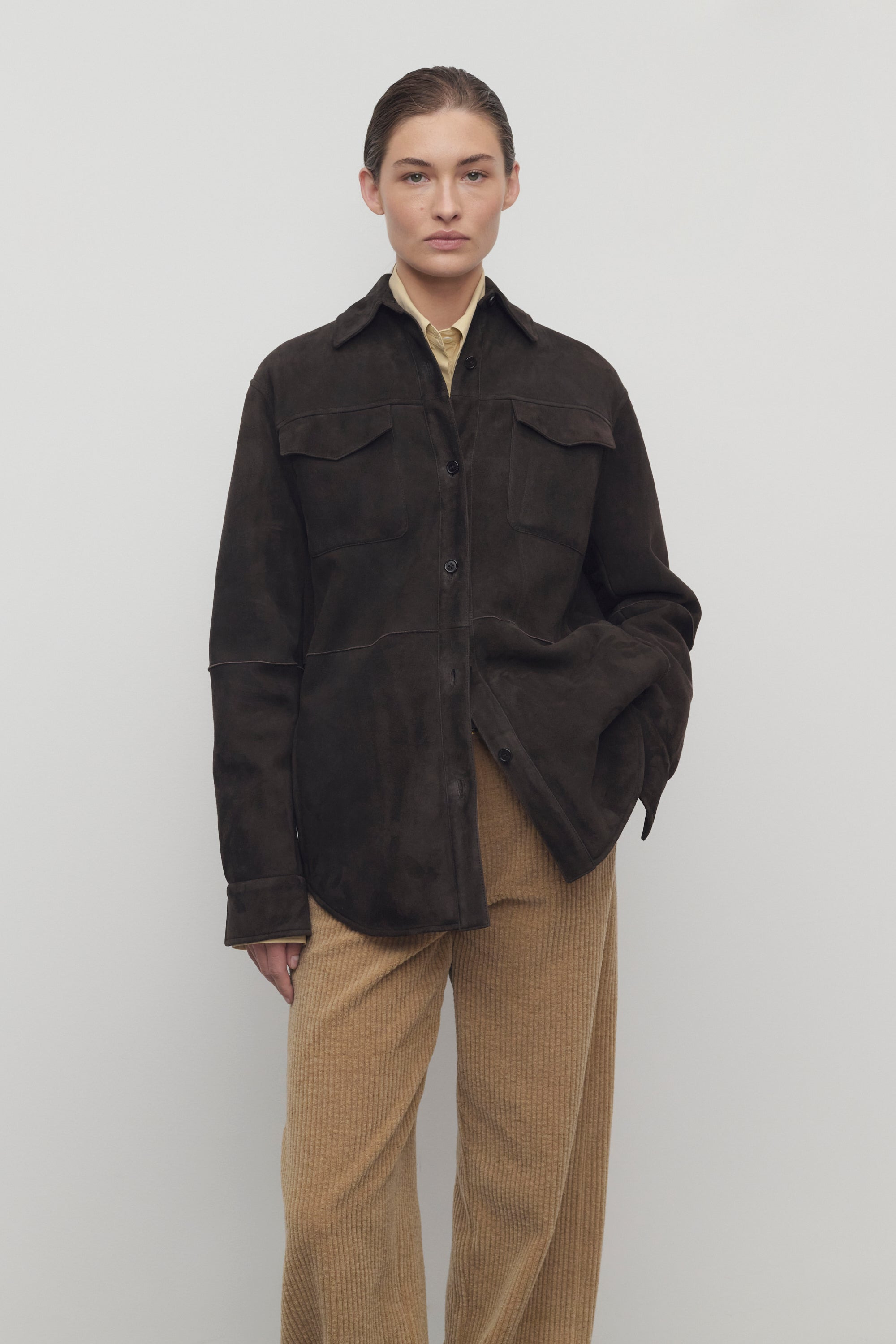 Gwena Jacket in Shearling - 3