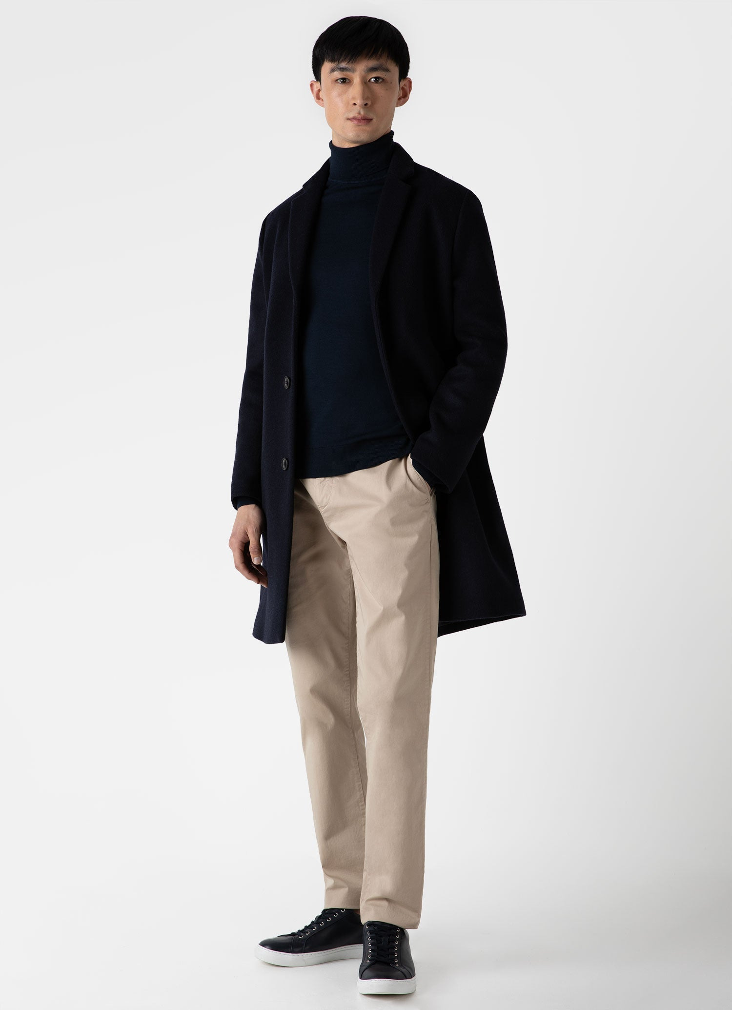 Fine Merino Wool Roll Neck - 3