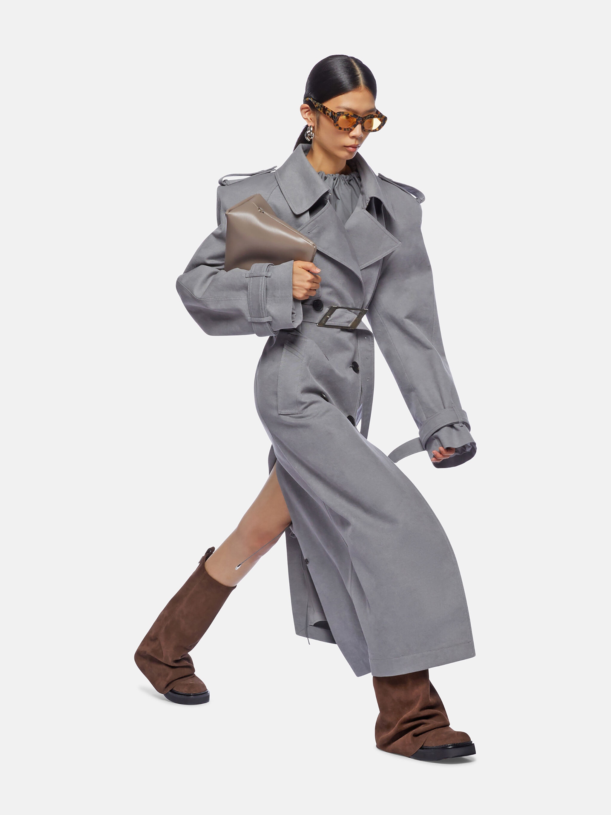 GREY TRENCH - 4