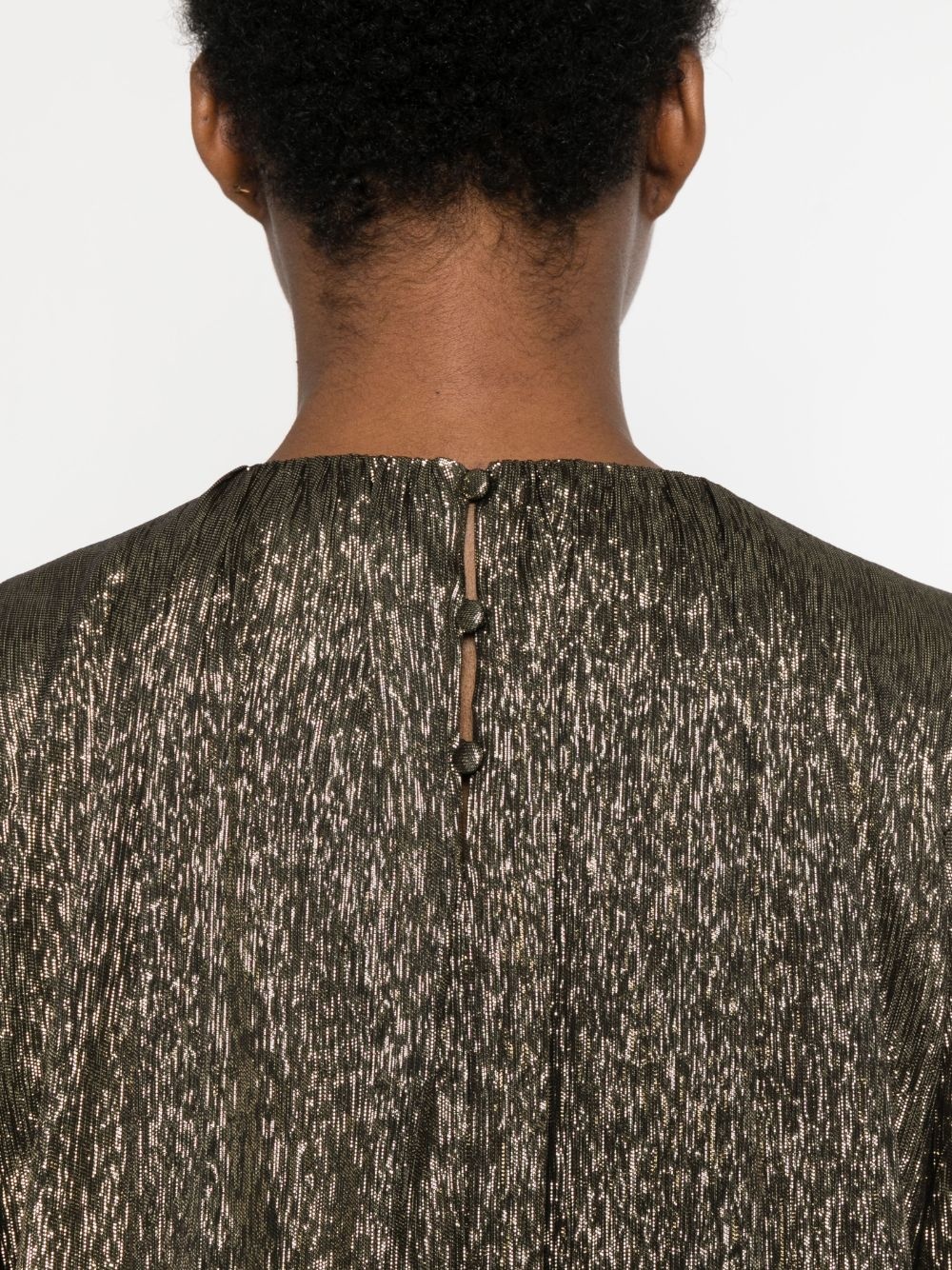 lamé blouse - 5