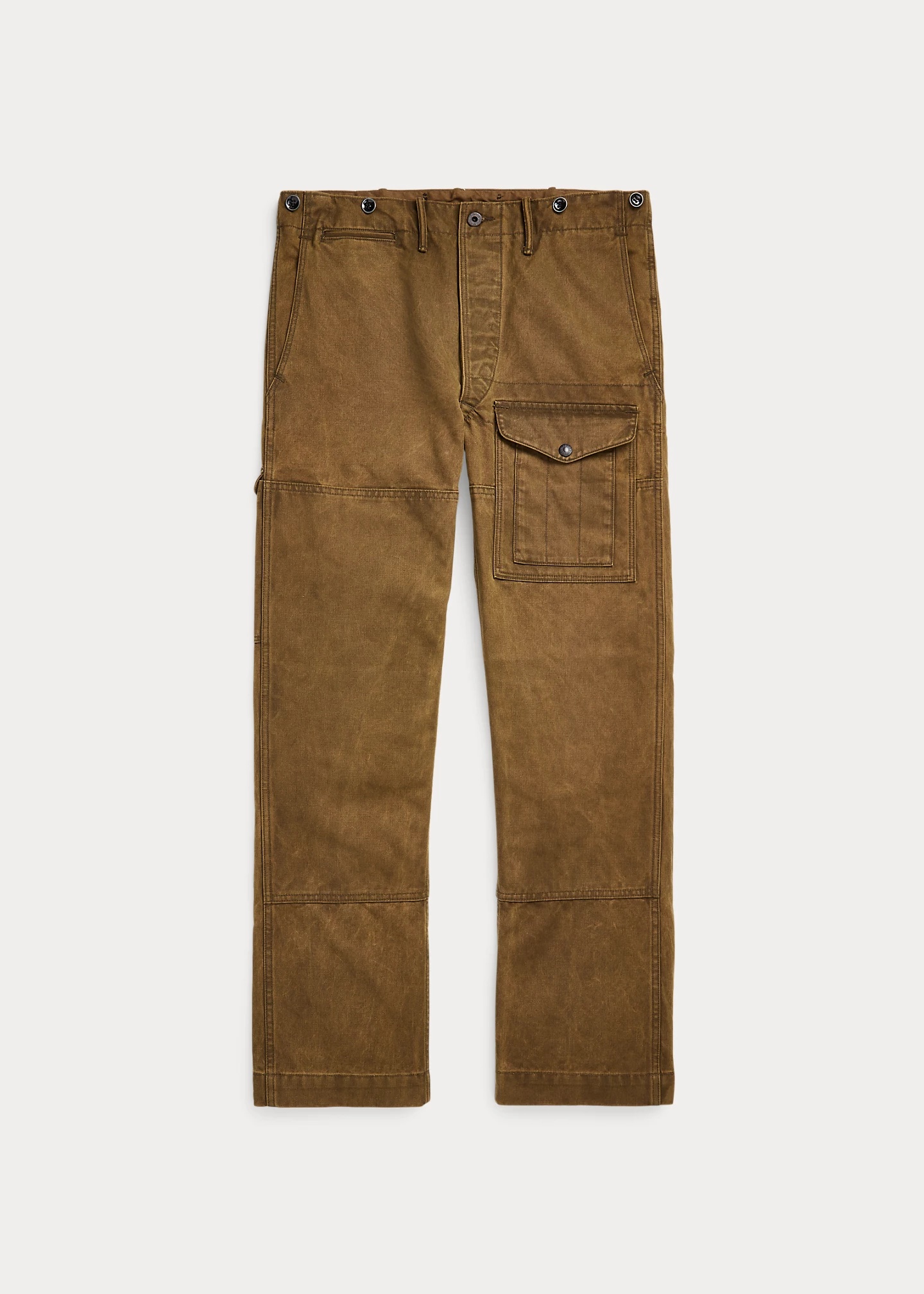 Straight Fit Canvas Utility Pant - 1