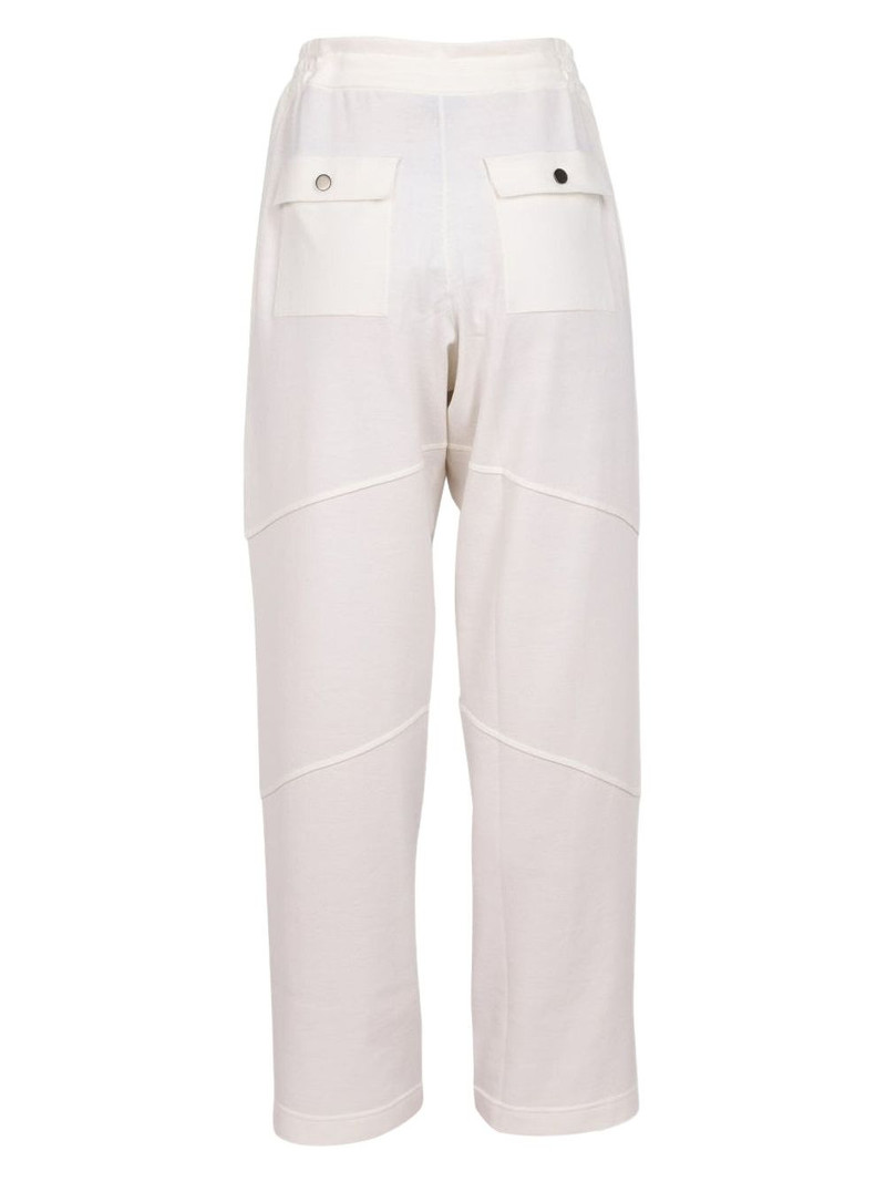 drawstring panelled trousers 3