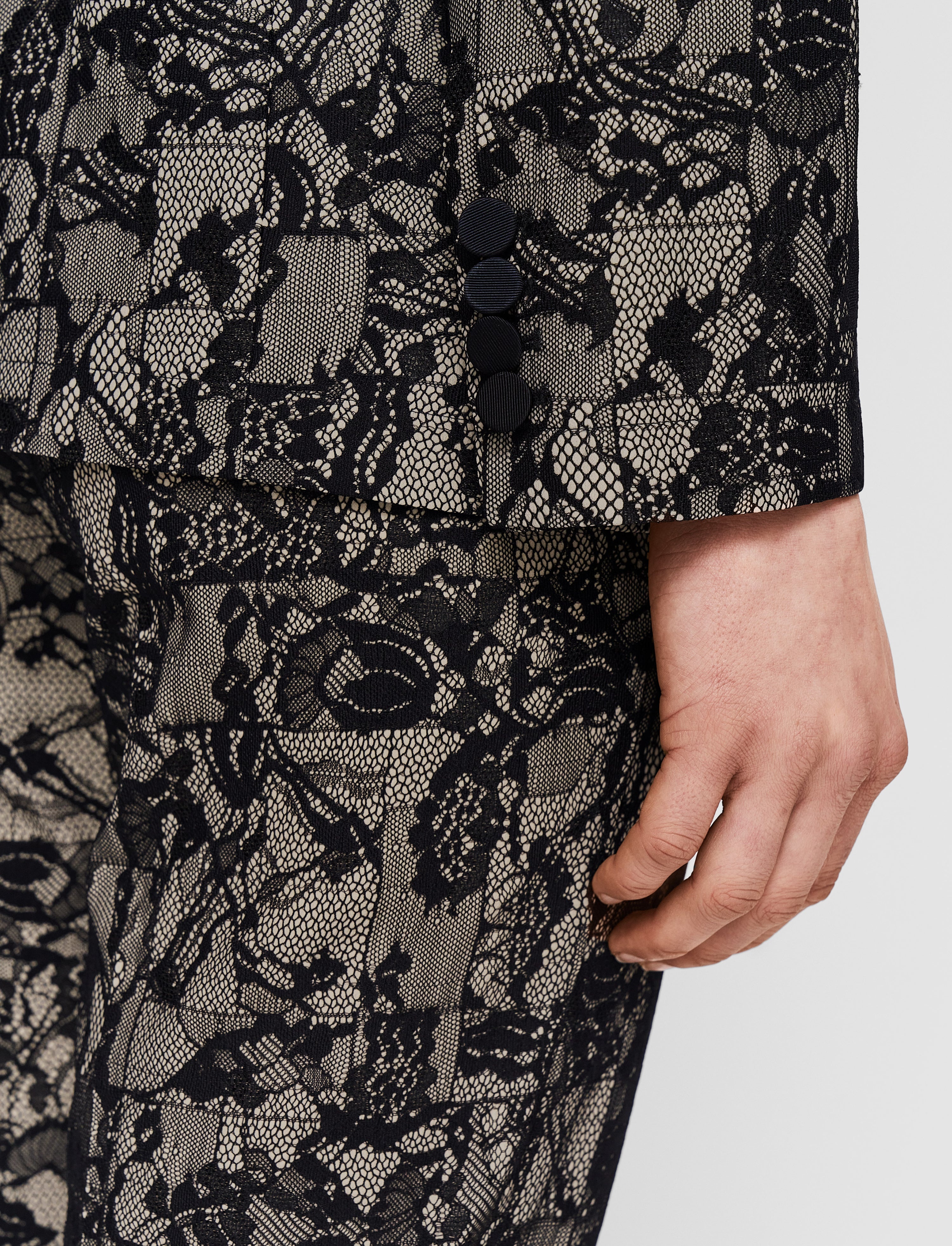 Jaden Patchwork Lace Jacket - 7