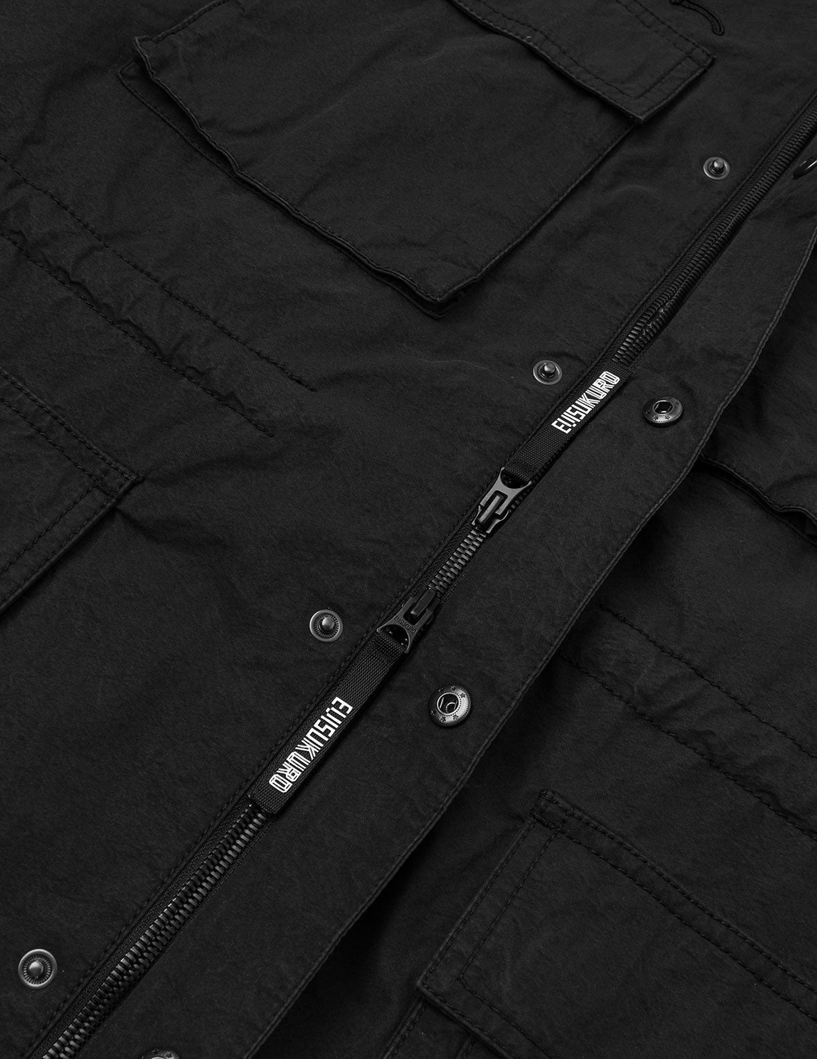EVISUKURO Embroidery and Bio-washed Relax Fit Jacket - 15