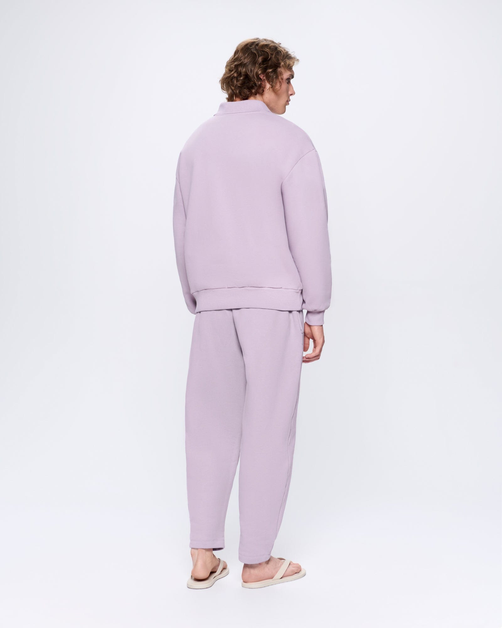 Mens DNA Barrel-Leg Track Pants - Raisin Purple - 5