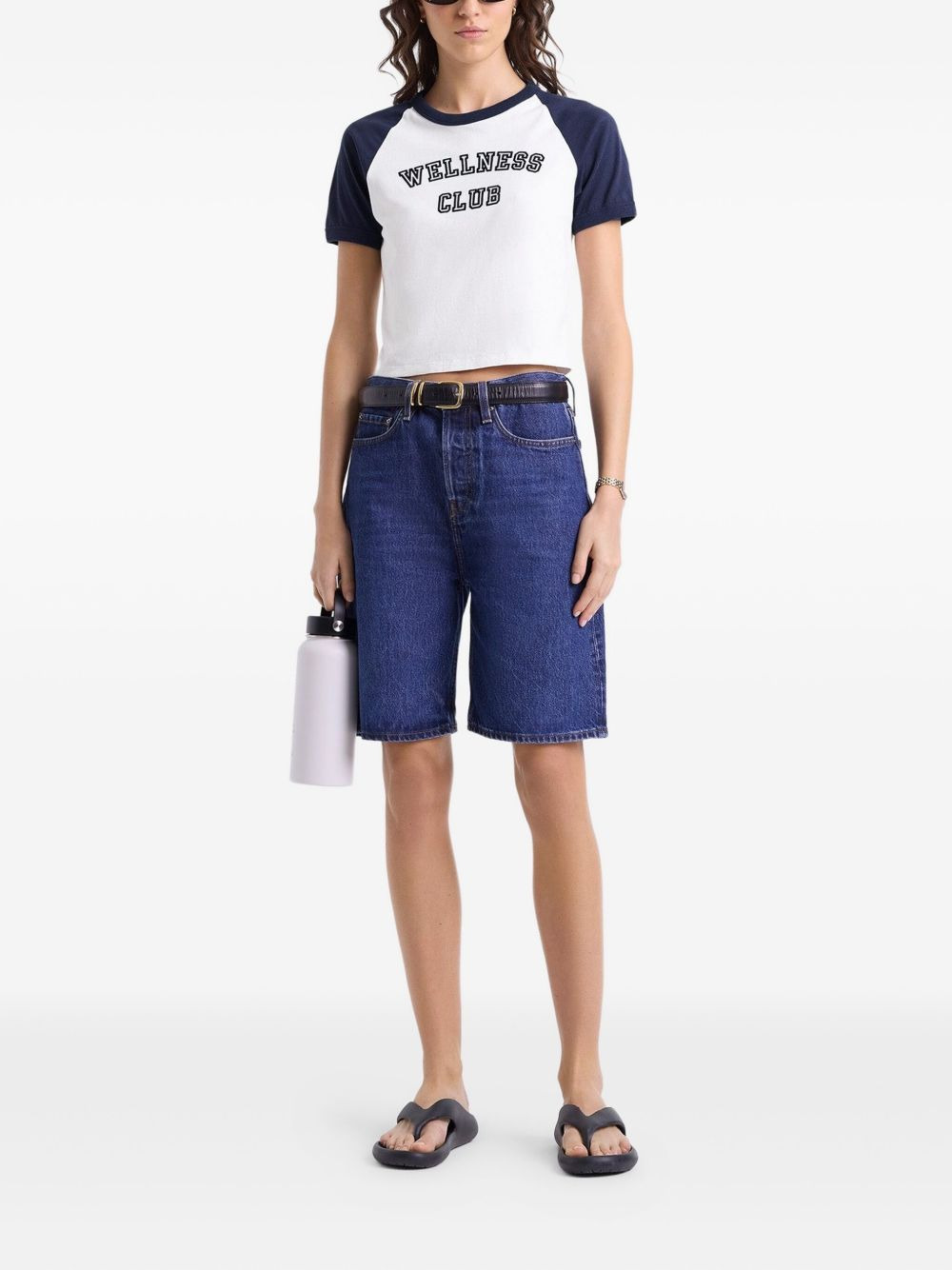 Wellness Club baseball-sleeve top - 2
