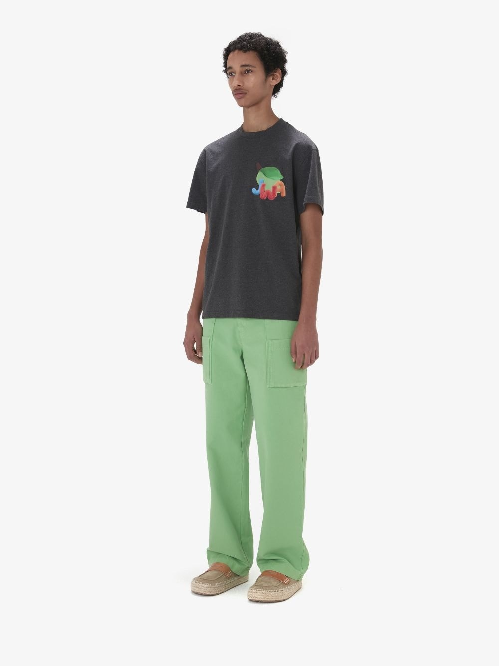 JWA LIME PRINT T-SHIRT - 4
