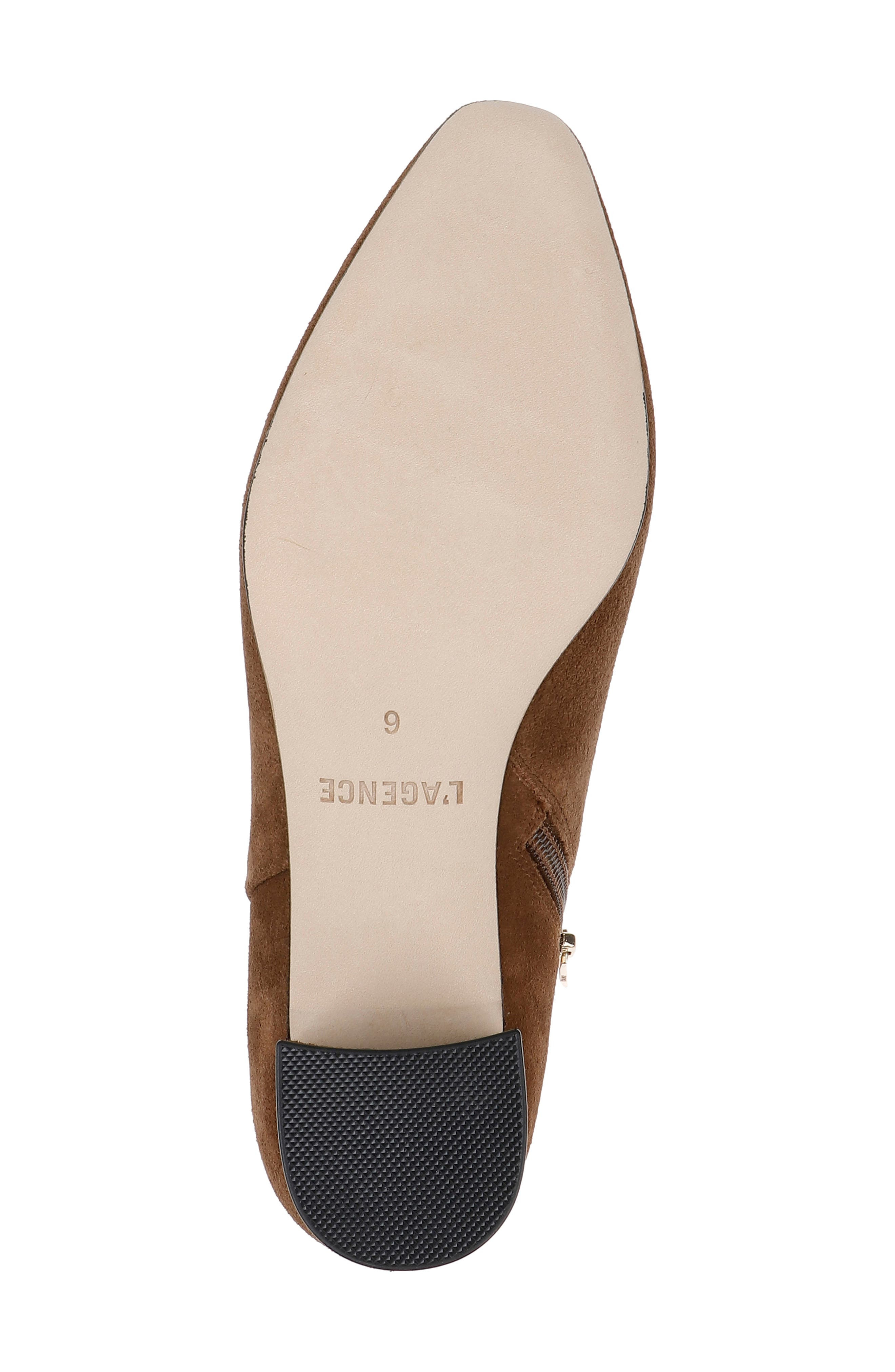 L'AGENCE Melanie Bootie in Caramel Suede at Nordstrom - 6