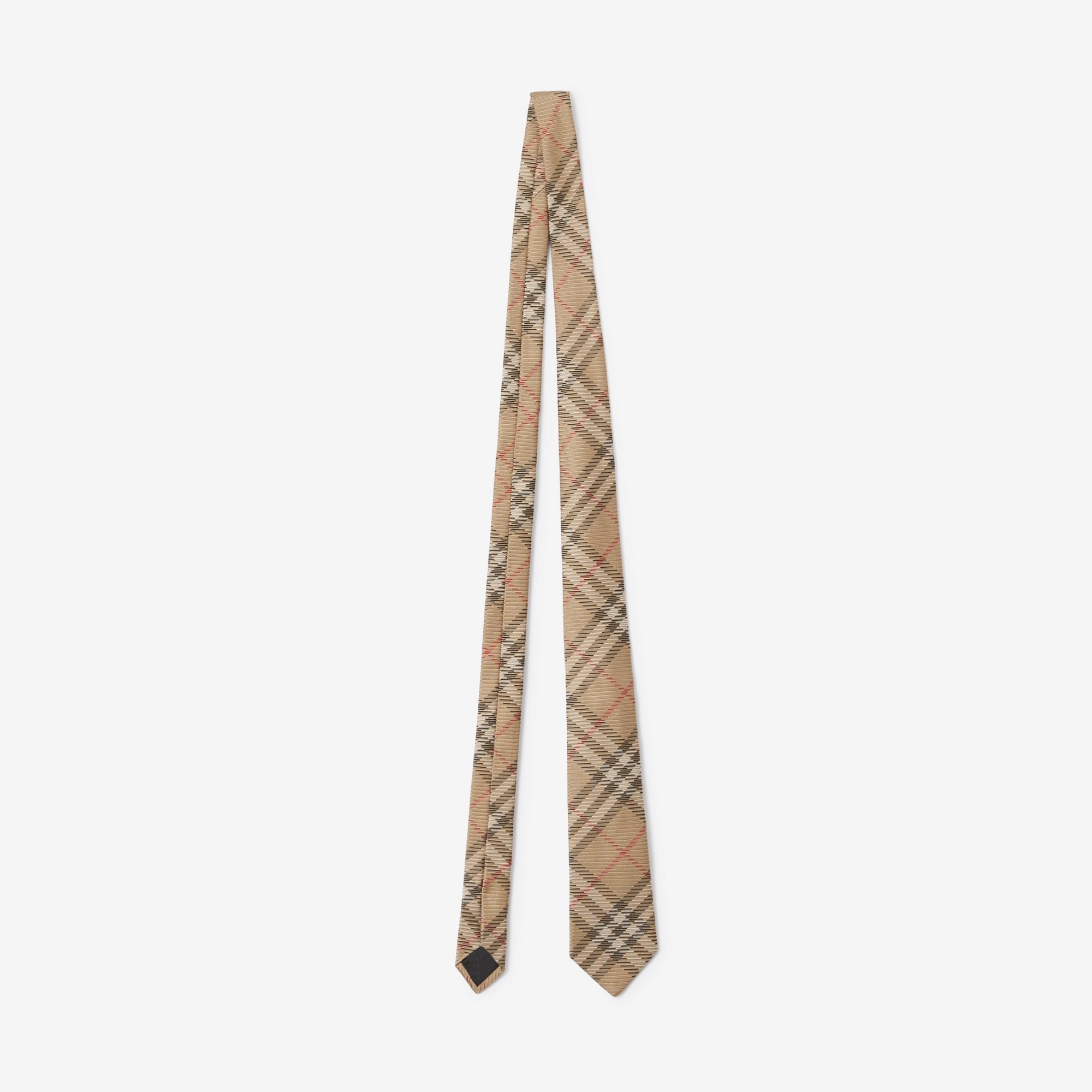 Check Silk Tie - 1